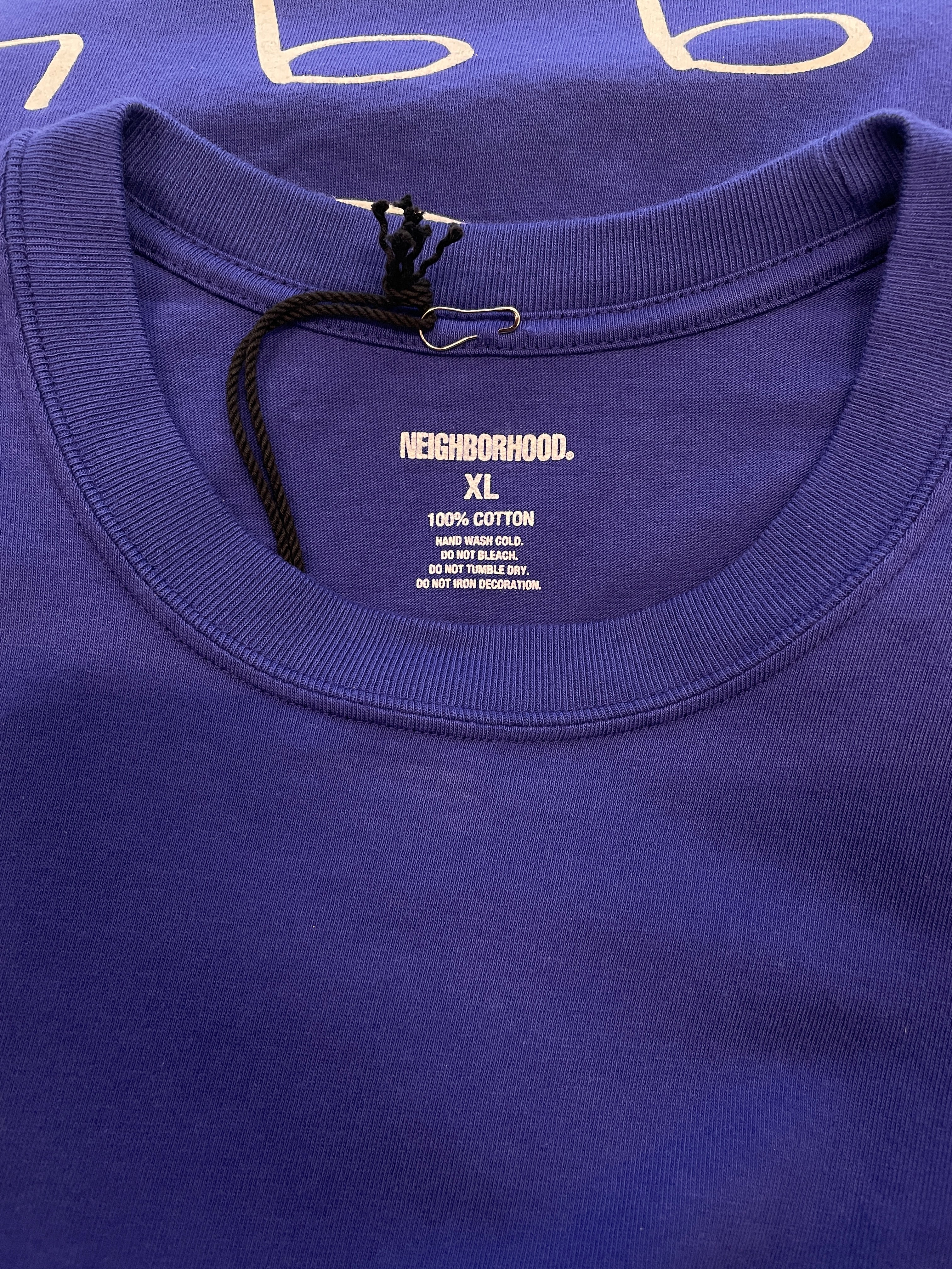 NEIGHBORHOOD/LS T-Shirt/XL/Cotton/BLU/PANTHERS TEE view 3