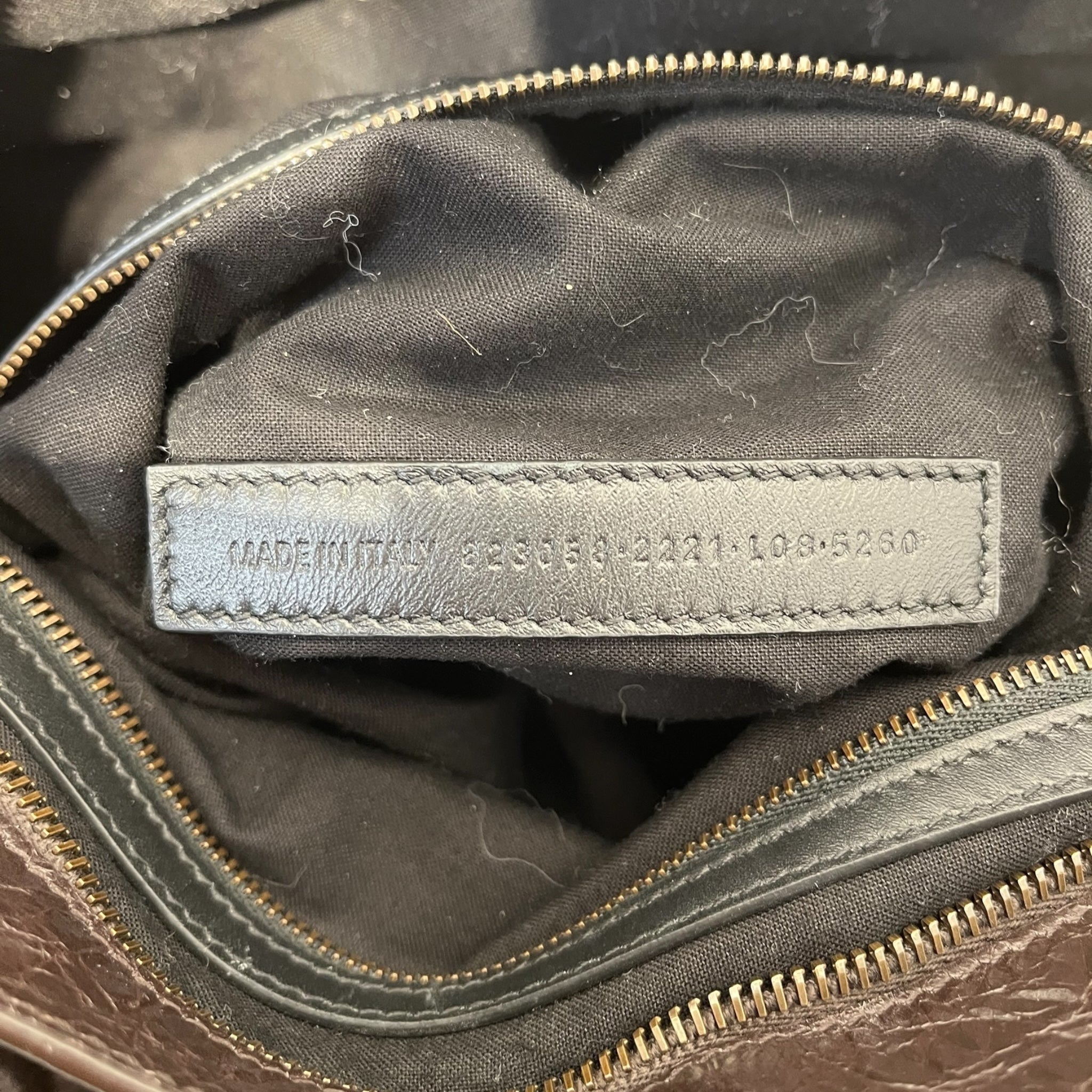 BALENCIAGA/Hand Bag/Leather/PPL/city bag view 7