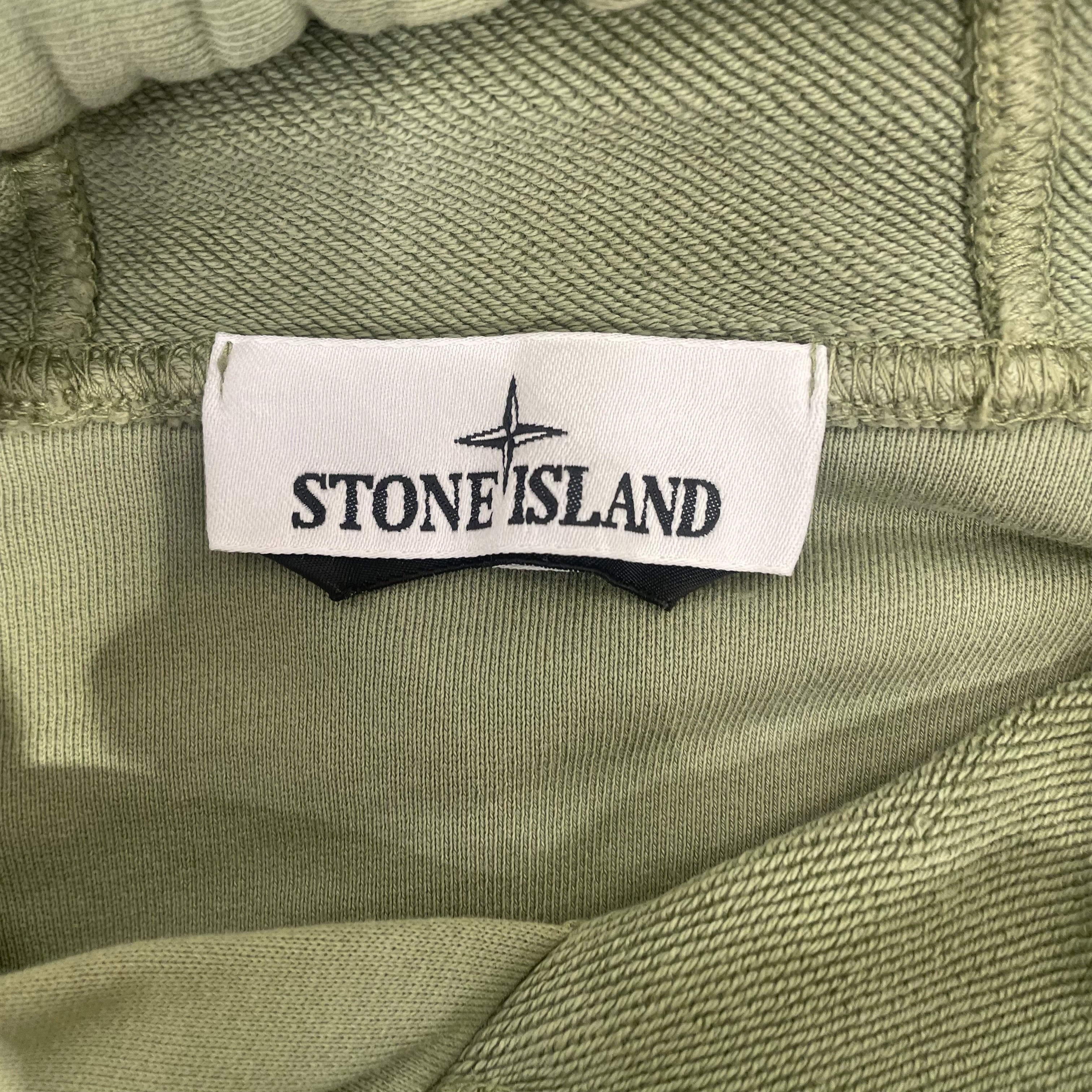 STONE ISLAND/Hoodie/M/Cotton/GRN/Classic Badge 102 716 015 002 view 3