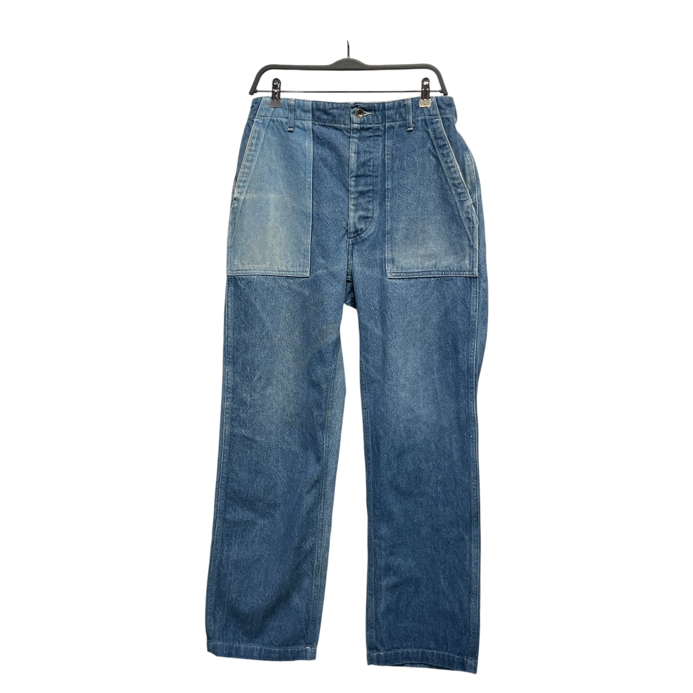 Engineered Garments WORKADAY/Pants/S/Cotton/IDG/mixed denim work pants view 1