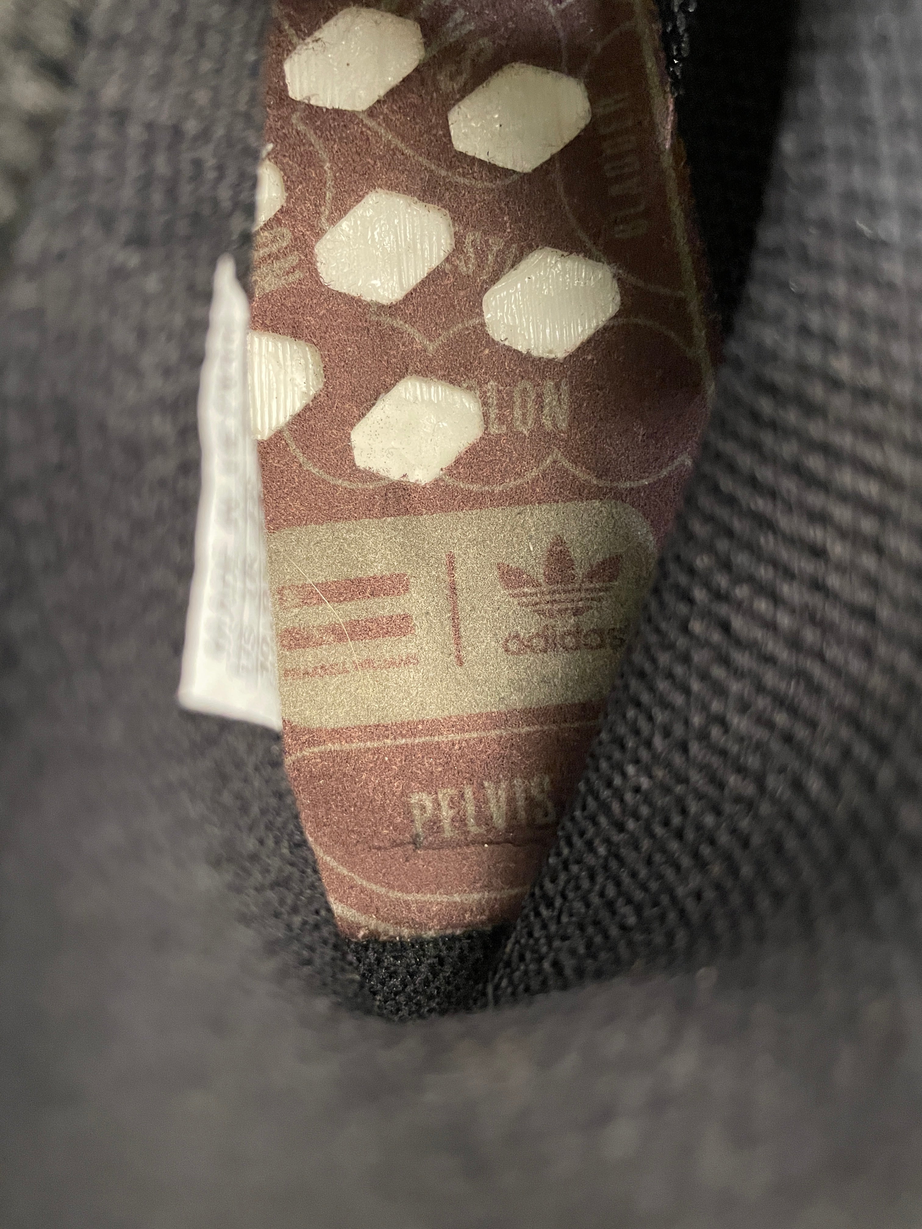adidas/Low-Sneakers/US 10/Cotton/BRW/NMD HU PHARRELL CHOCOLATE view 3