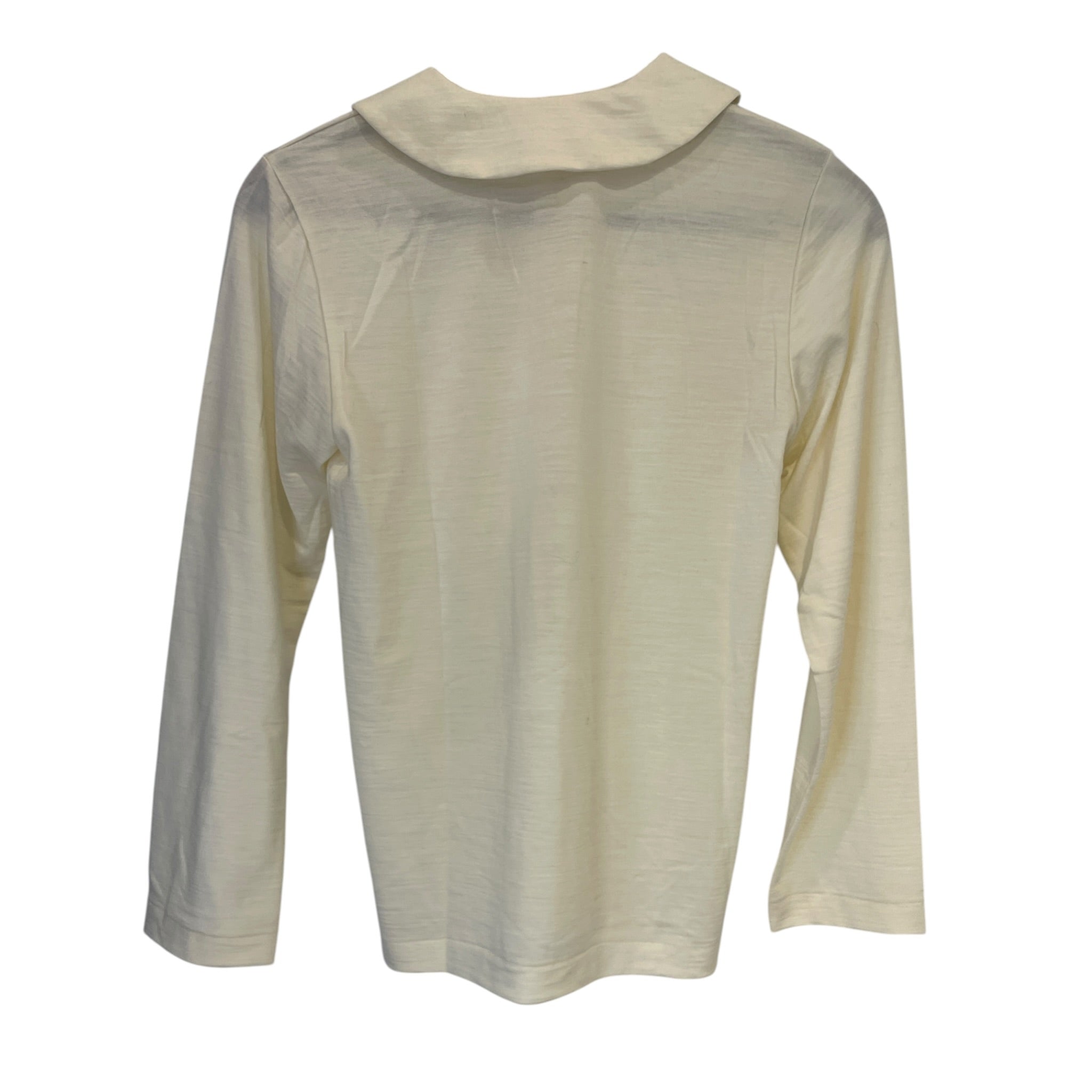robe de chambre COMME des GARCONS/LS T-Shirt/S/Cotton/CRM/ROUND COLLAR view 2