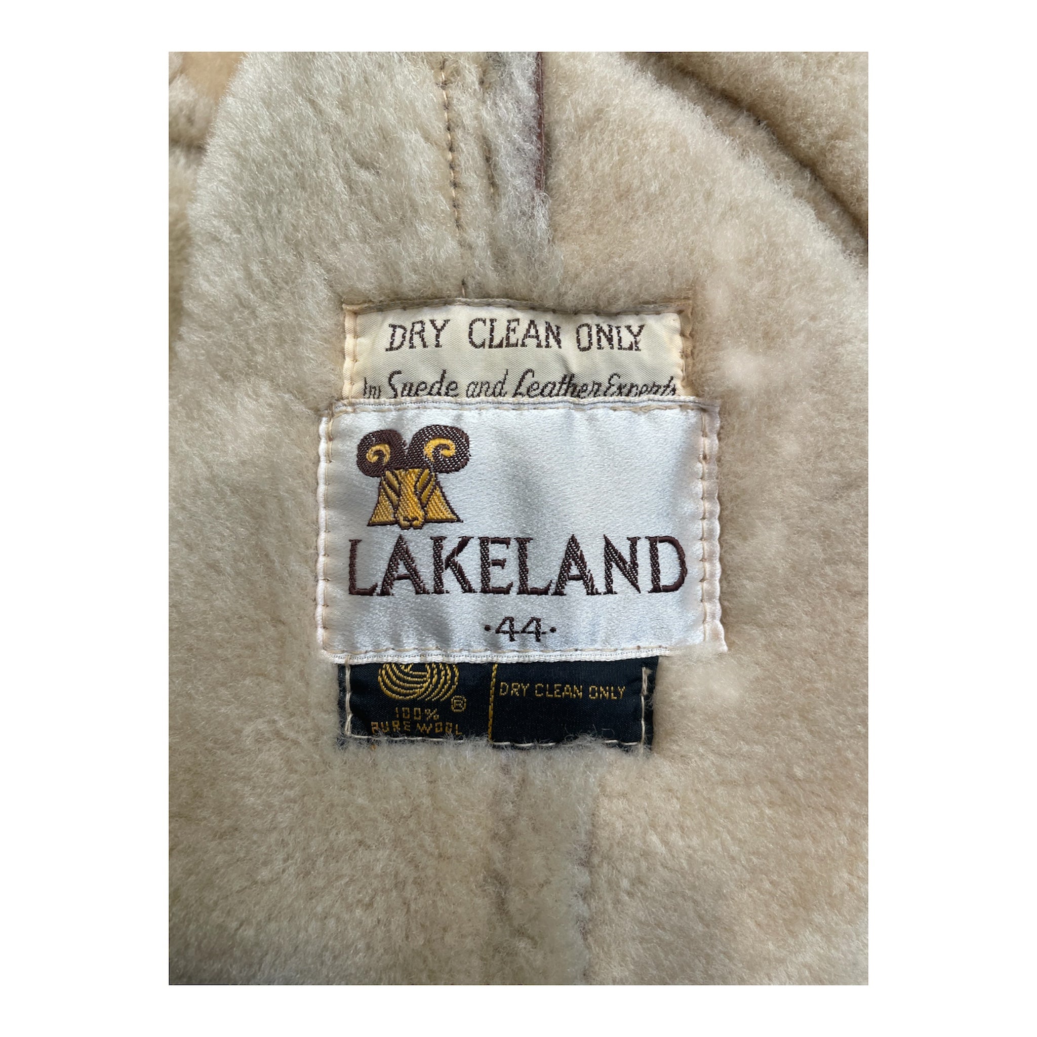 lakeland/Duffle Coat/44/Suede/BEG/suede + wool view 3