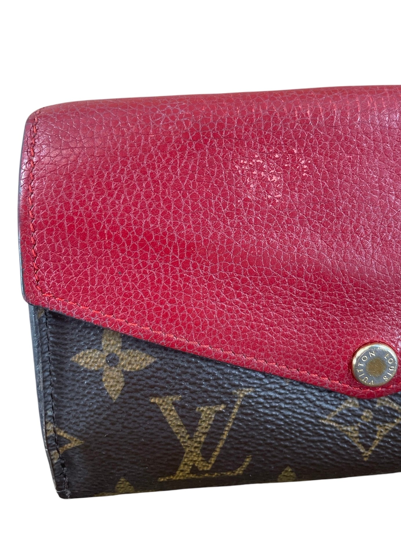 LOUIS VUITTON/Trifold Wallet/Monogram/Leather/BRW/palais trifold wallet view 7