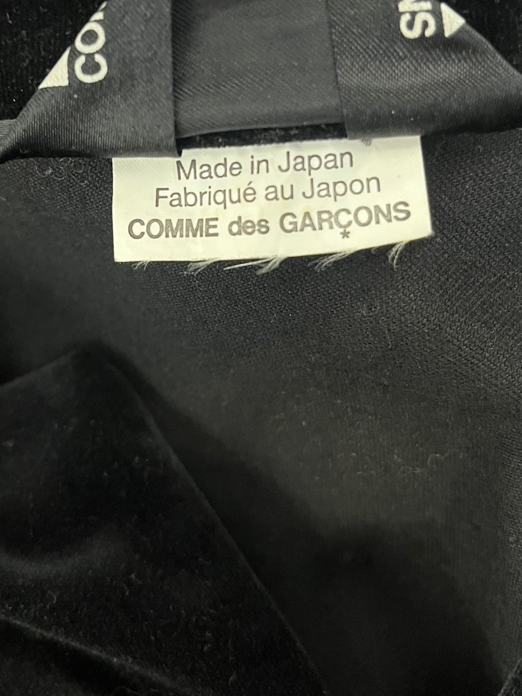 COMME des GARCONS/Jacket/M/Cotton/BLK/BLEACH SPLATTERED view 5