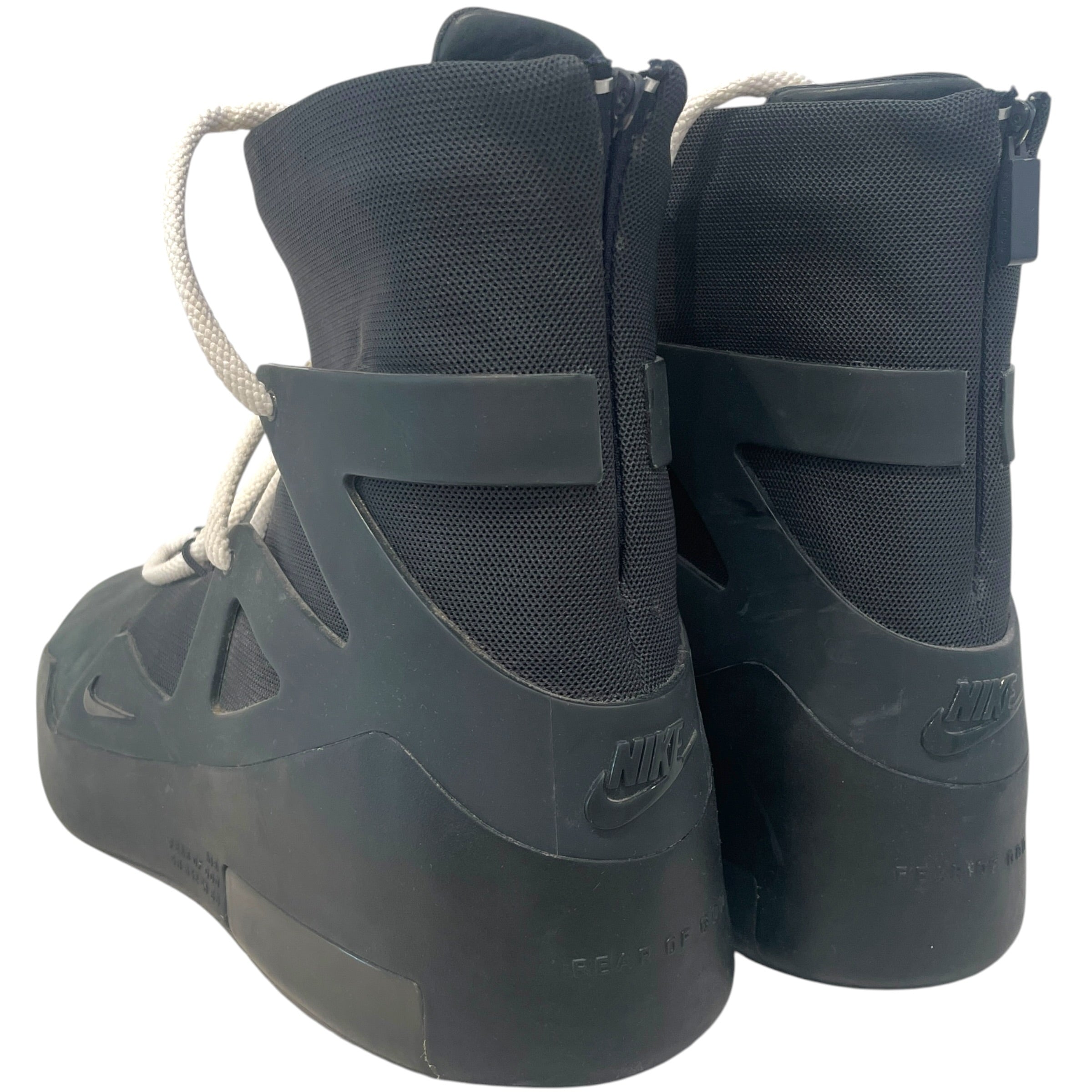 NIKE/FEAR OF GOD/Hi-Sneakers/US 13/Leather/BLK/Fear of God 1 view 2