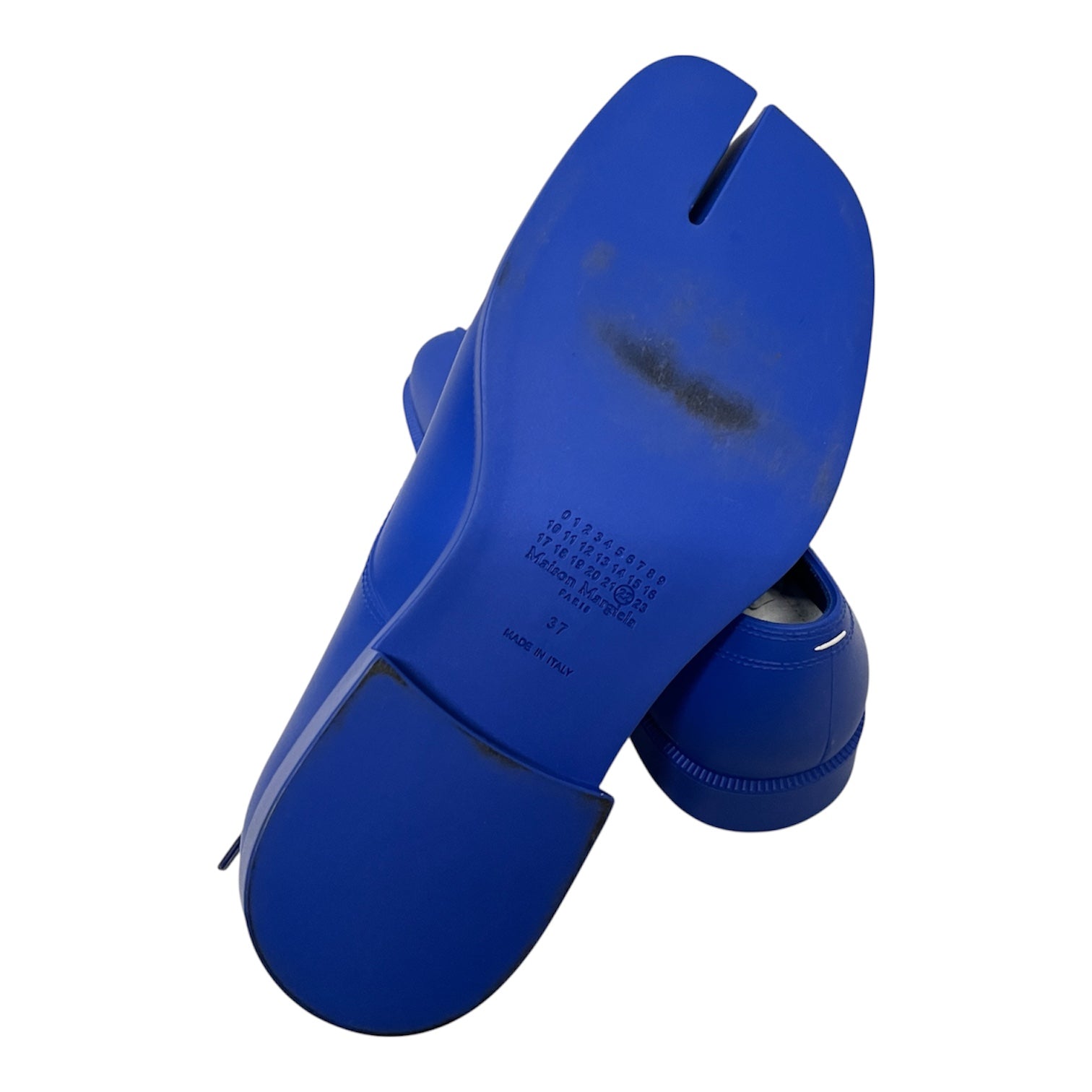 Maison Margiela/Dress Shoes/EU 37/BLU/RUBBER TABI view 3