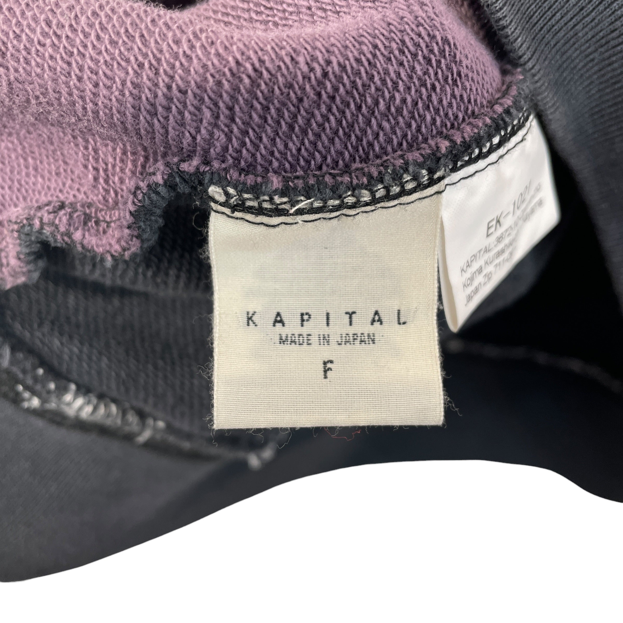 KAPITAL/Sweatshirt/L/Cotton/GRY/Skeleton Two Tone view 3