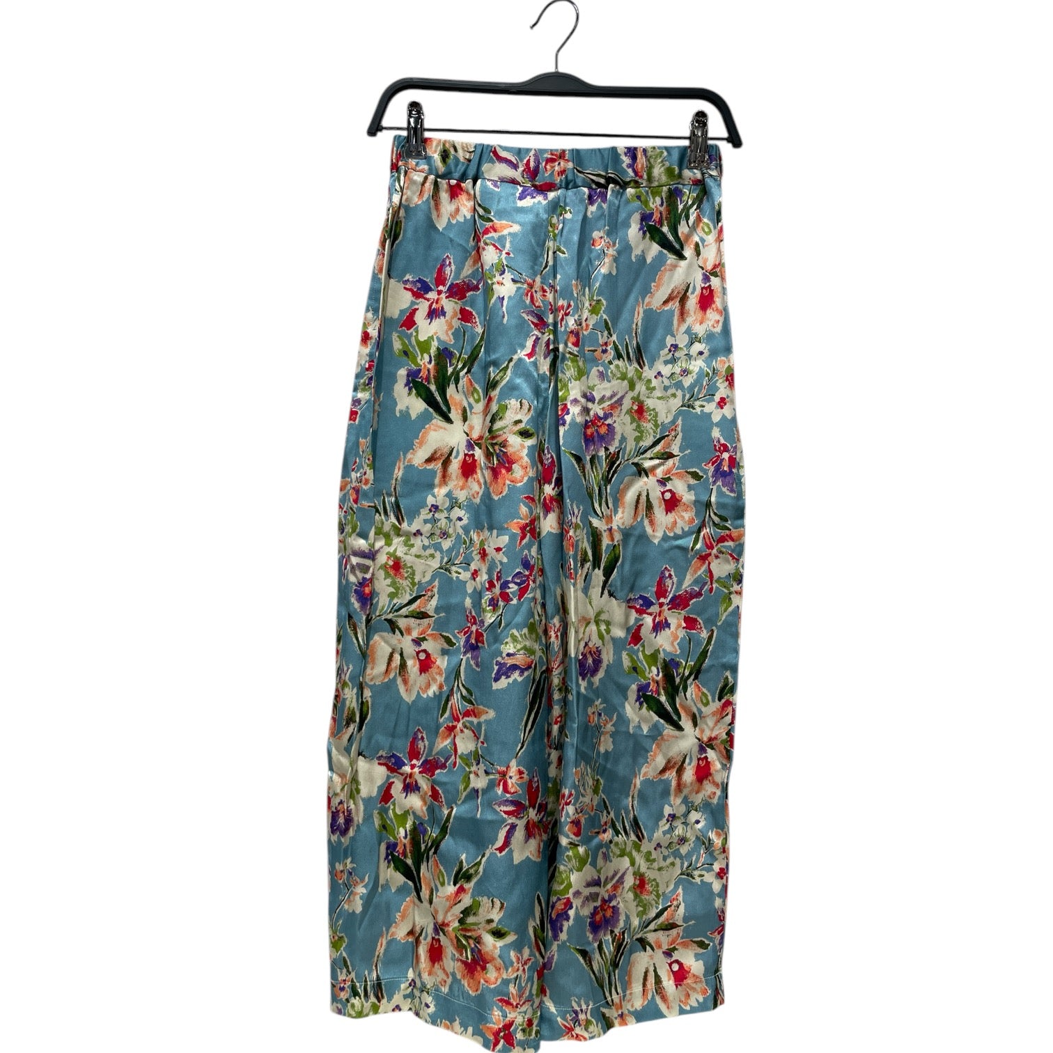 JUNYA WATANABE COMME des GARCONS/Bottoms/XS/Floral Pattern/Silk/BLU/JD-P014 view 2