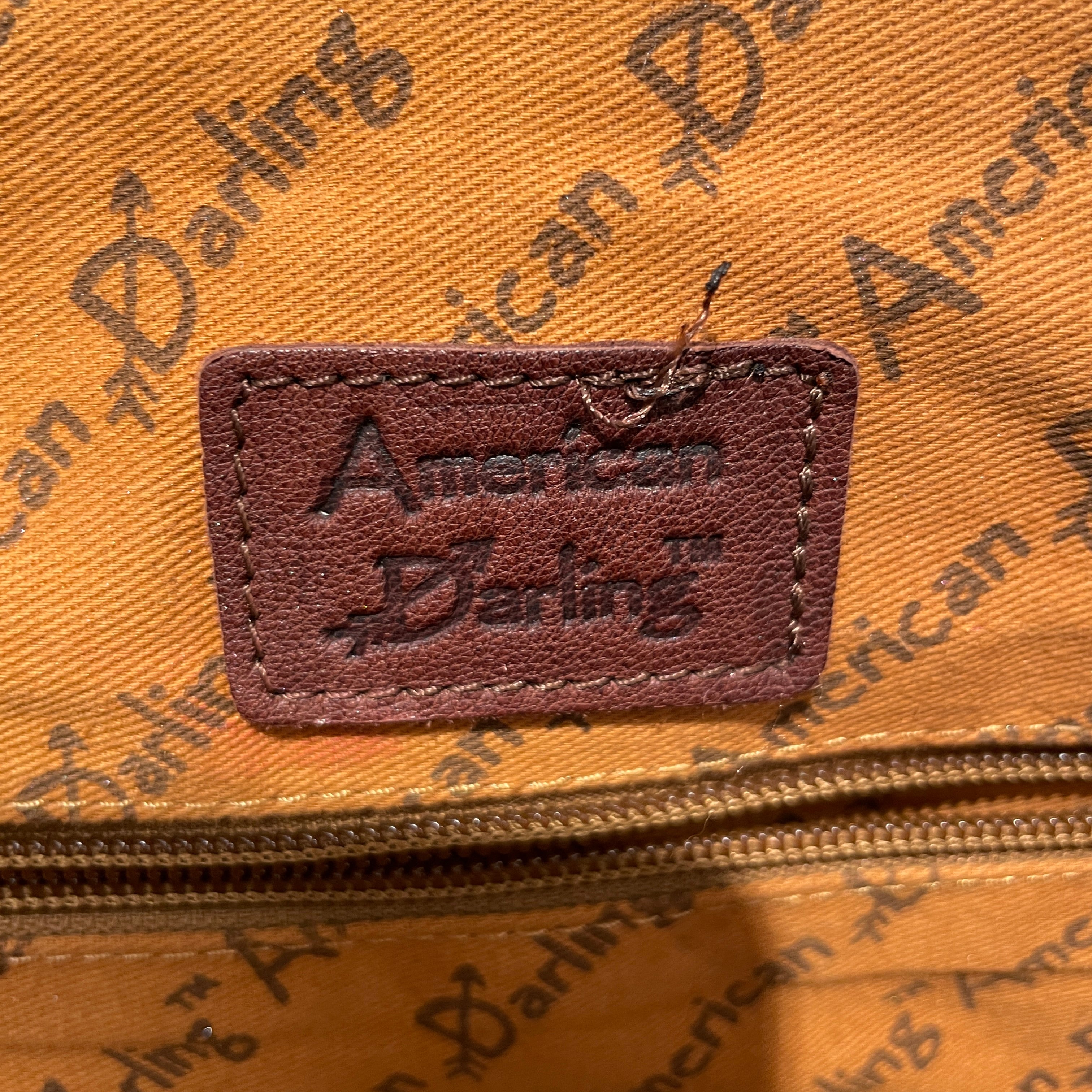 AMERICAN DARLING/Backpack/Animal Pattern/Cowhide/WHT/DANGLE BAG view 3