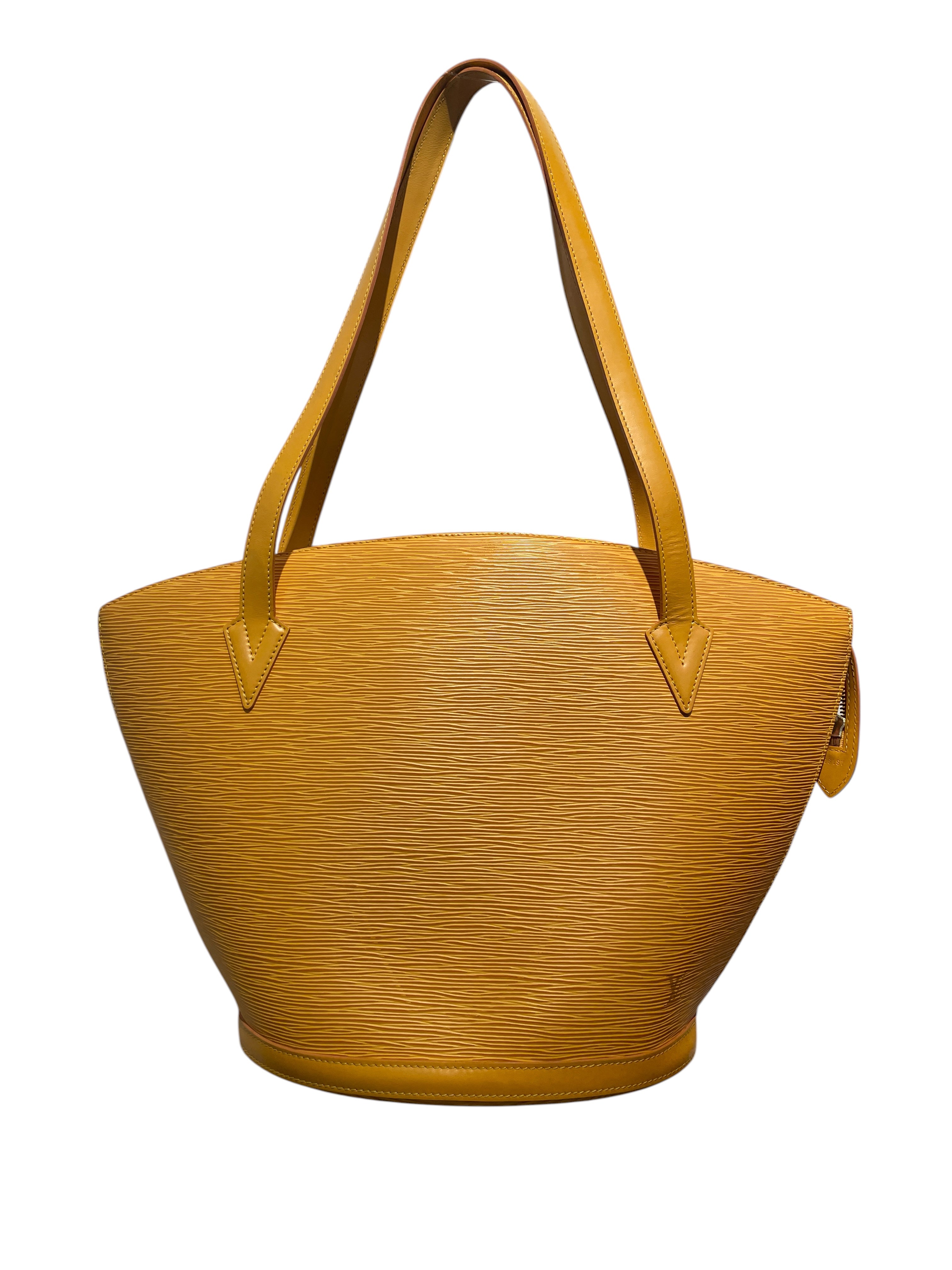 LOUIS VUITTON/Tote Bag/Leather/YEL/EPI LEATHER SAINT JACQUES view 1