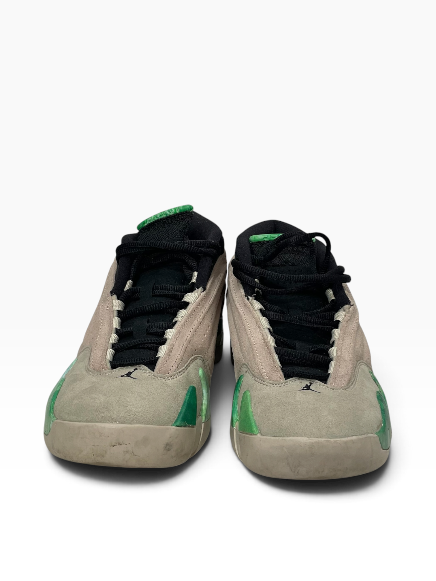 NIKE/Low-Sneakers/US 8/Cotton/GRY/ALEALI MAYxJORDAN 14 view 4