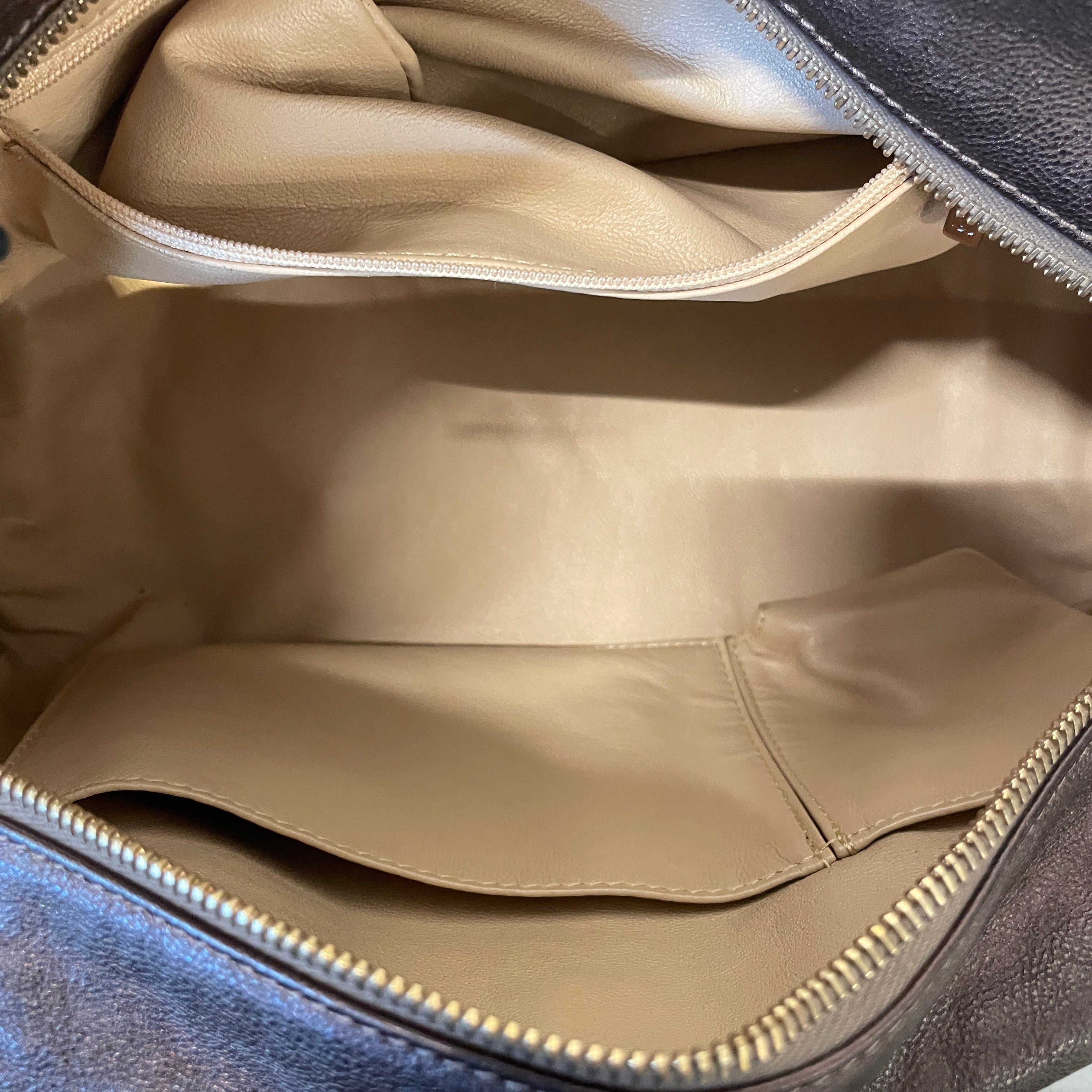 CHANEL/Bag/Leather/BRW/BOWLING BAG view 4