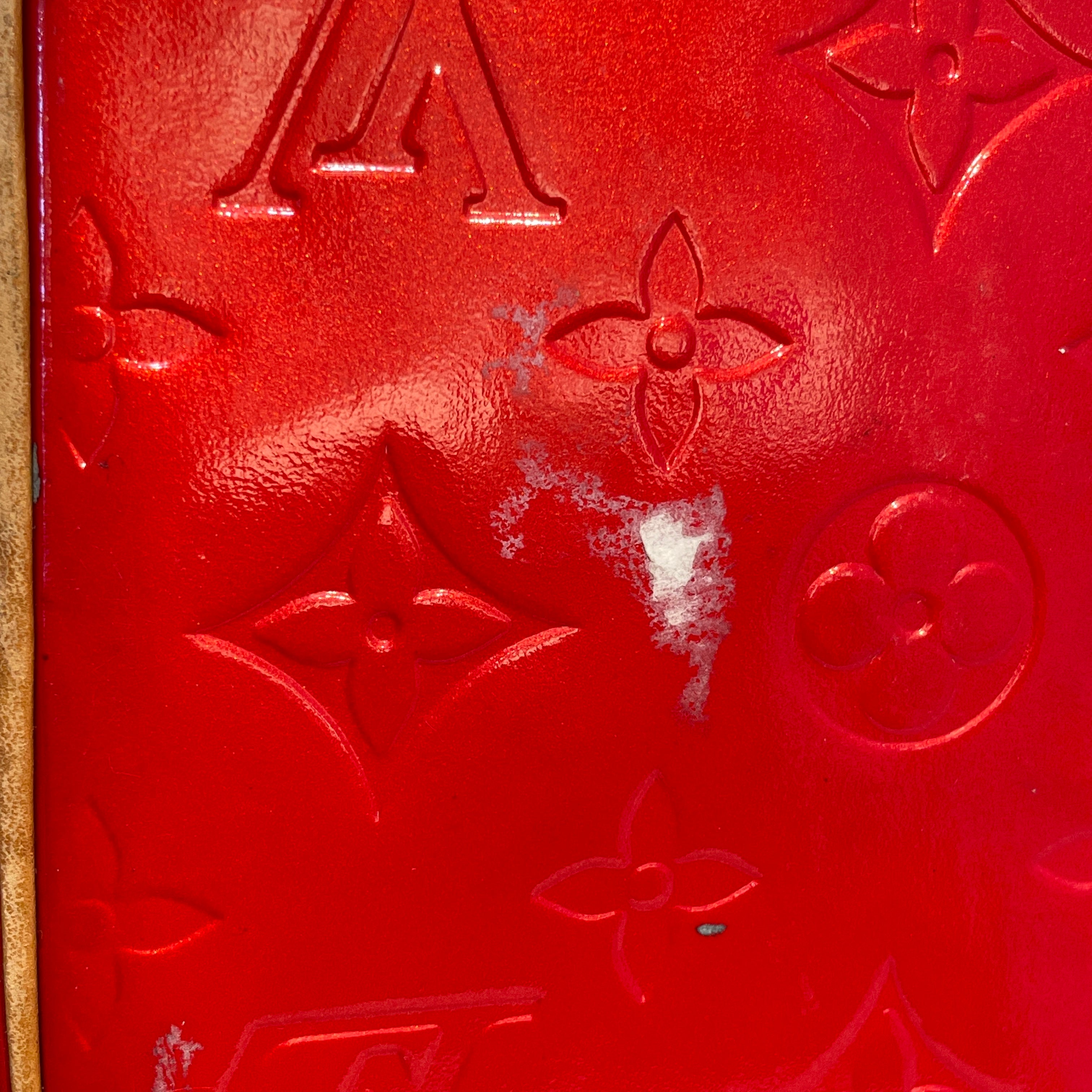 LOUIS VUITTON/Hand Bag/Monogram/RED/Monogram Vernis Tote view 9