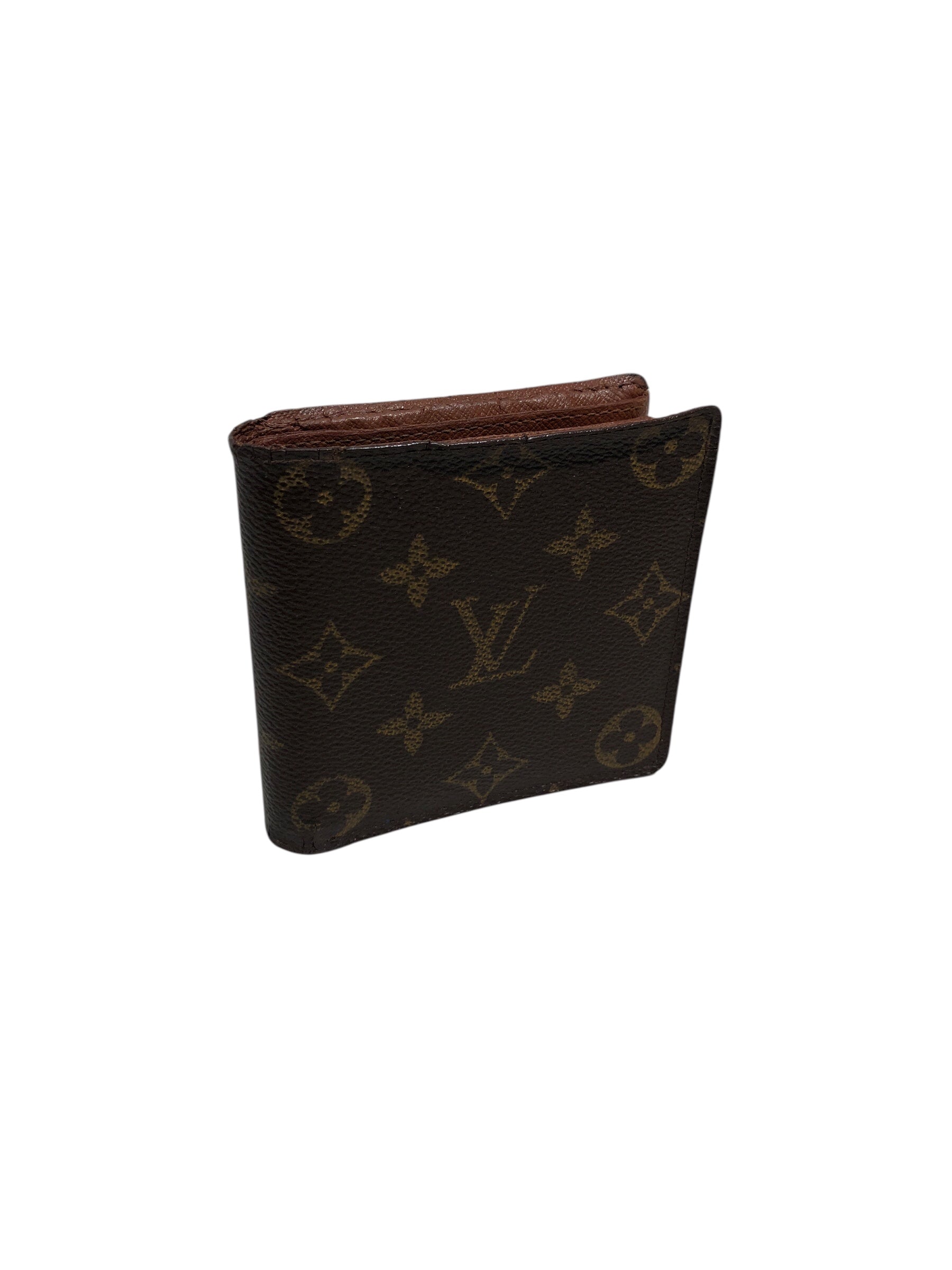LOUIS VUITTON/Bifold Wallet/Monogram/Leather/BRW/ view 1