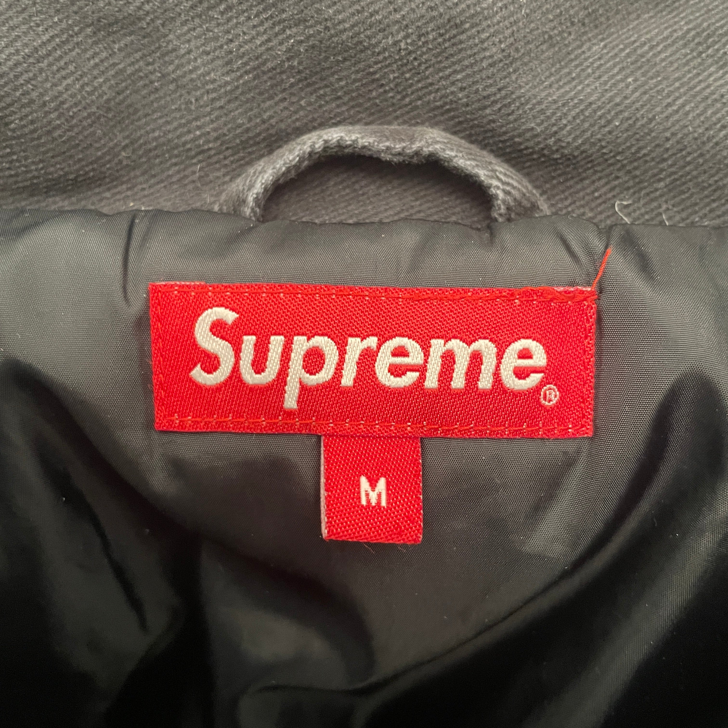 Supreme/Denim Jkt/M/Denim/GRY/Mock neck view 3