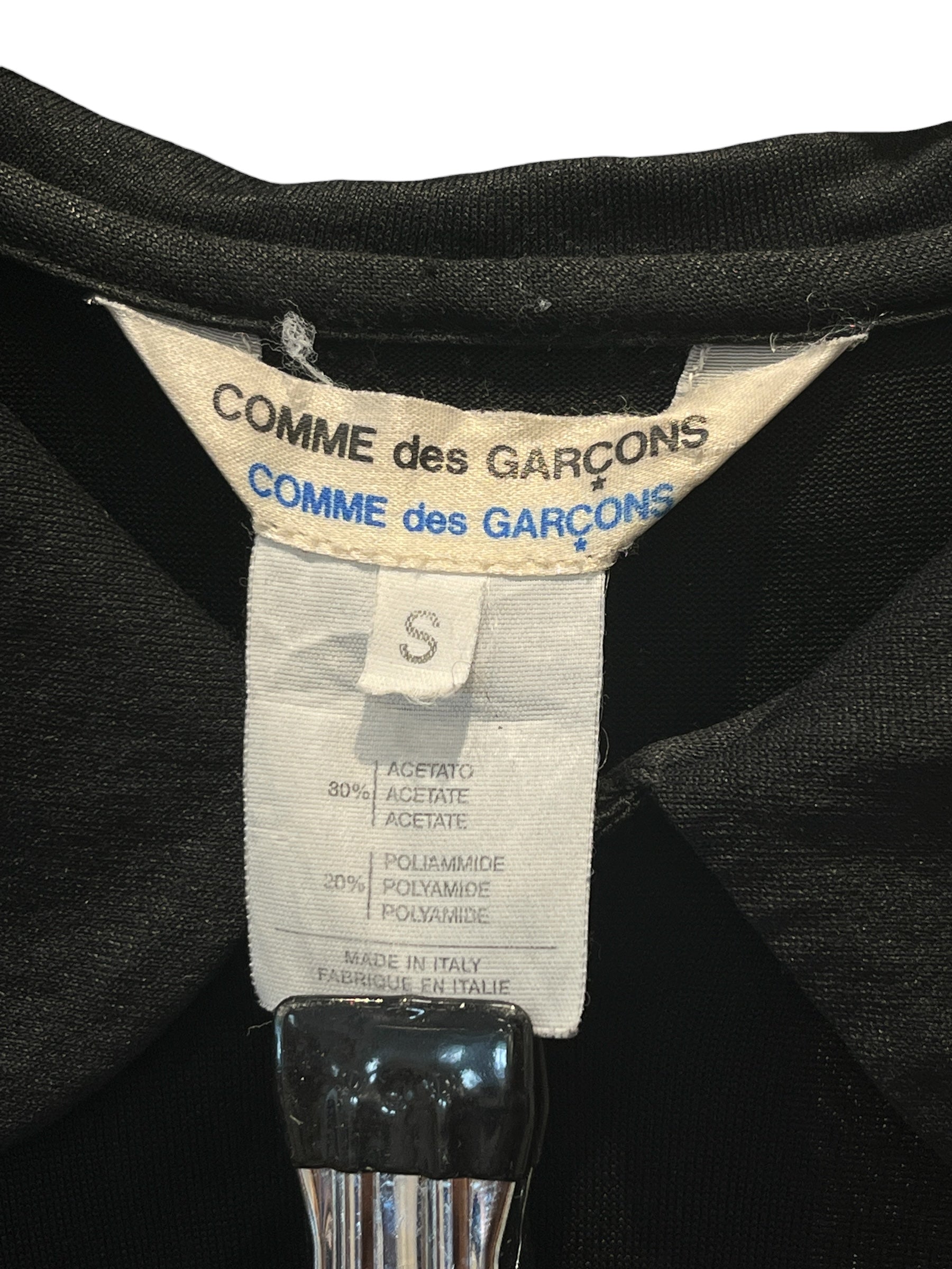 COMME des GARCONS/Shirt Dress/S/BLK/Maxi Length/ view 3