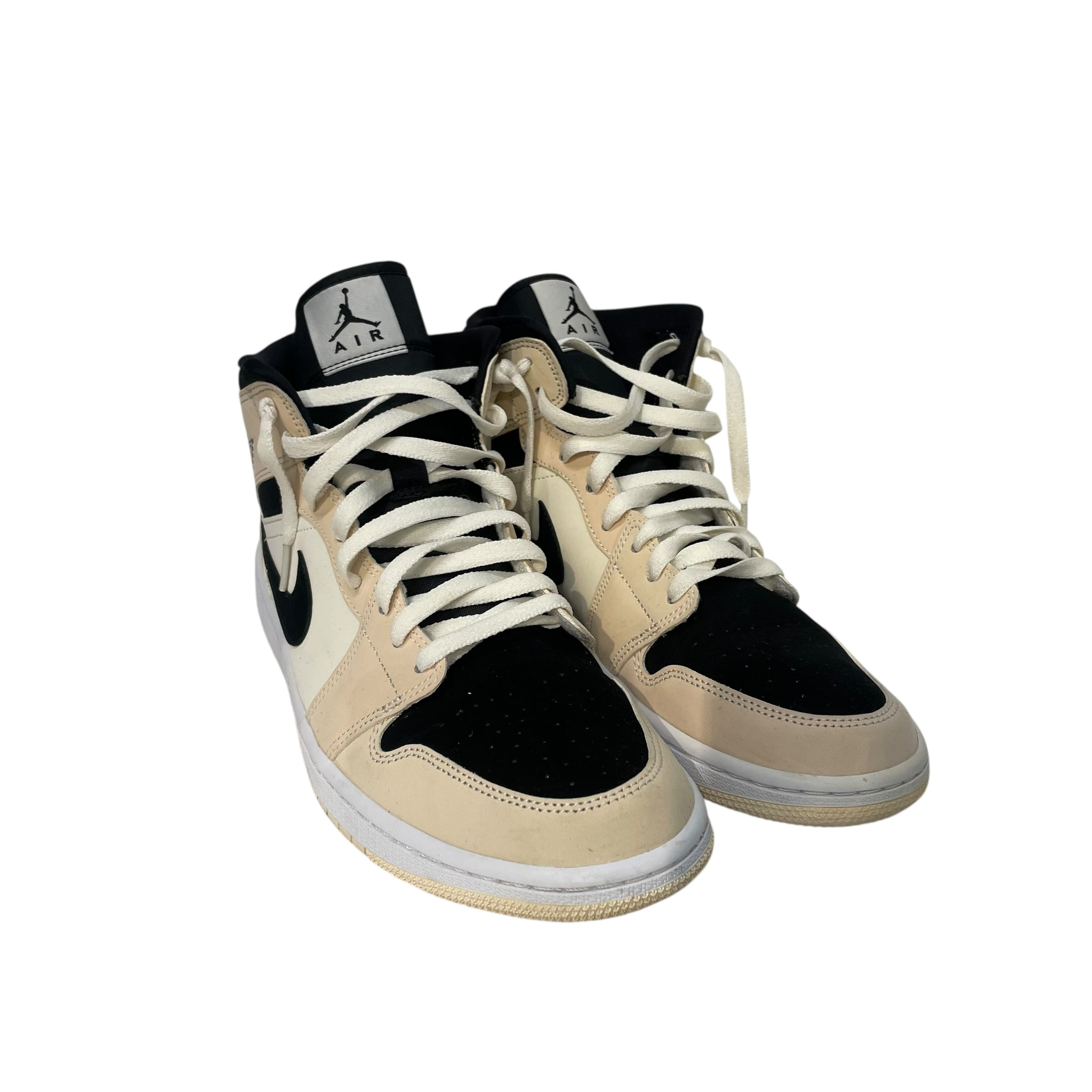 NIKE/Hi-Sneakers/US 12/Border/Leather/CRM/FD0304-400 view 1