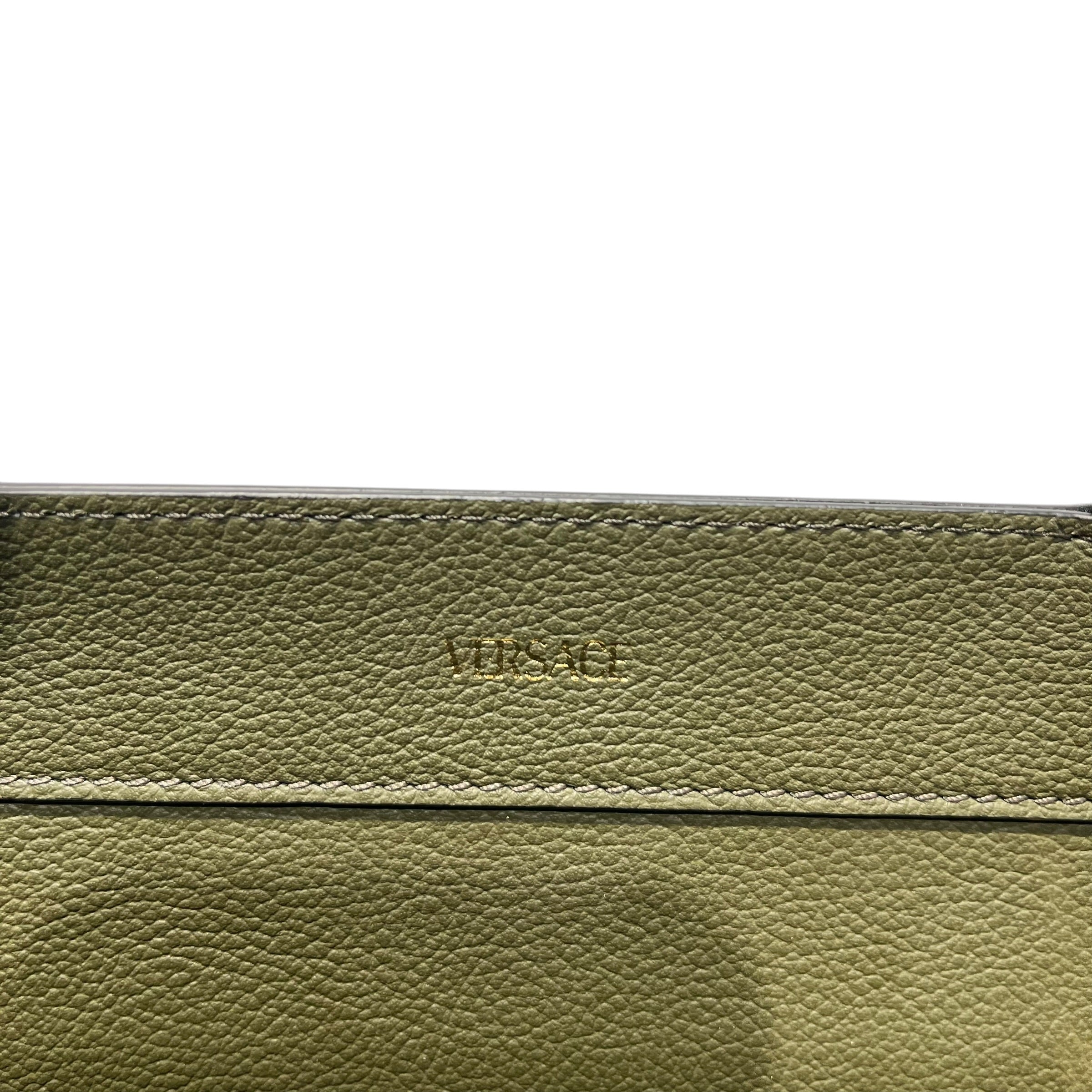 VERSACE/Cross Body Bag/Leather/GRN/ view 5