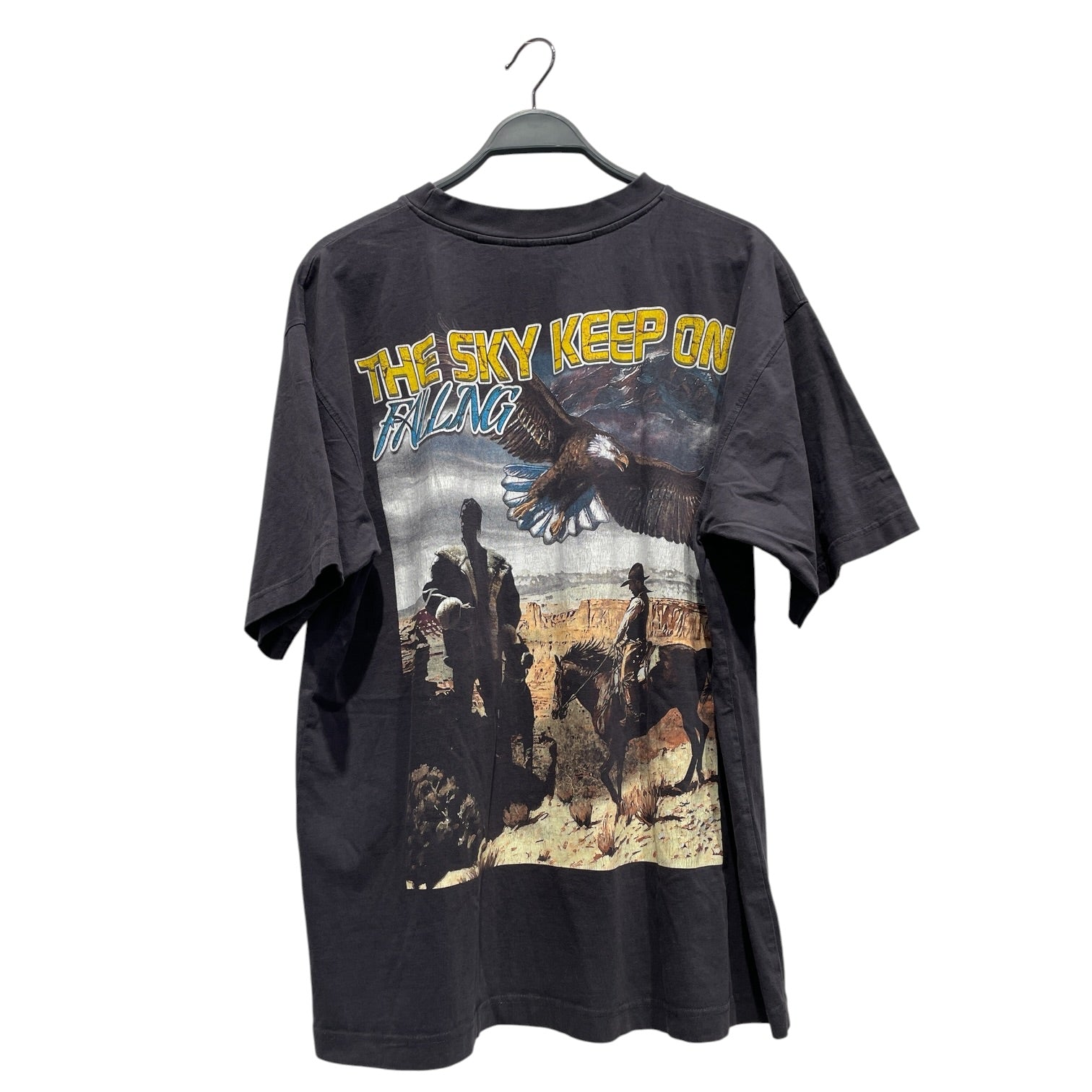 MARINO MORWOOD/T-Shirt/XL/Cotton/BLK/Turtle Neck/TRAVIS SCOTT / SKY FALLING view 2