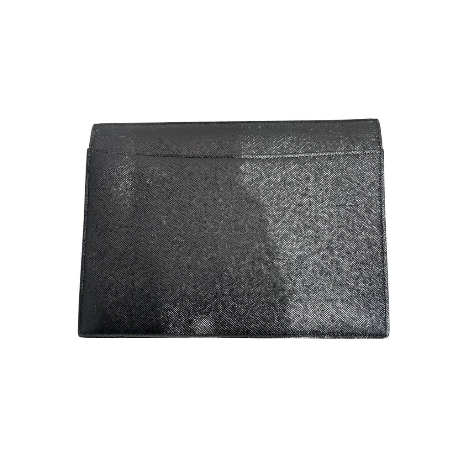 YVES SAINT LAURENT/Clutch Bag/Leather/BLK/Envelope Clutch Bag view 2