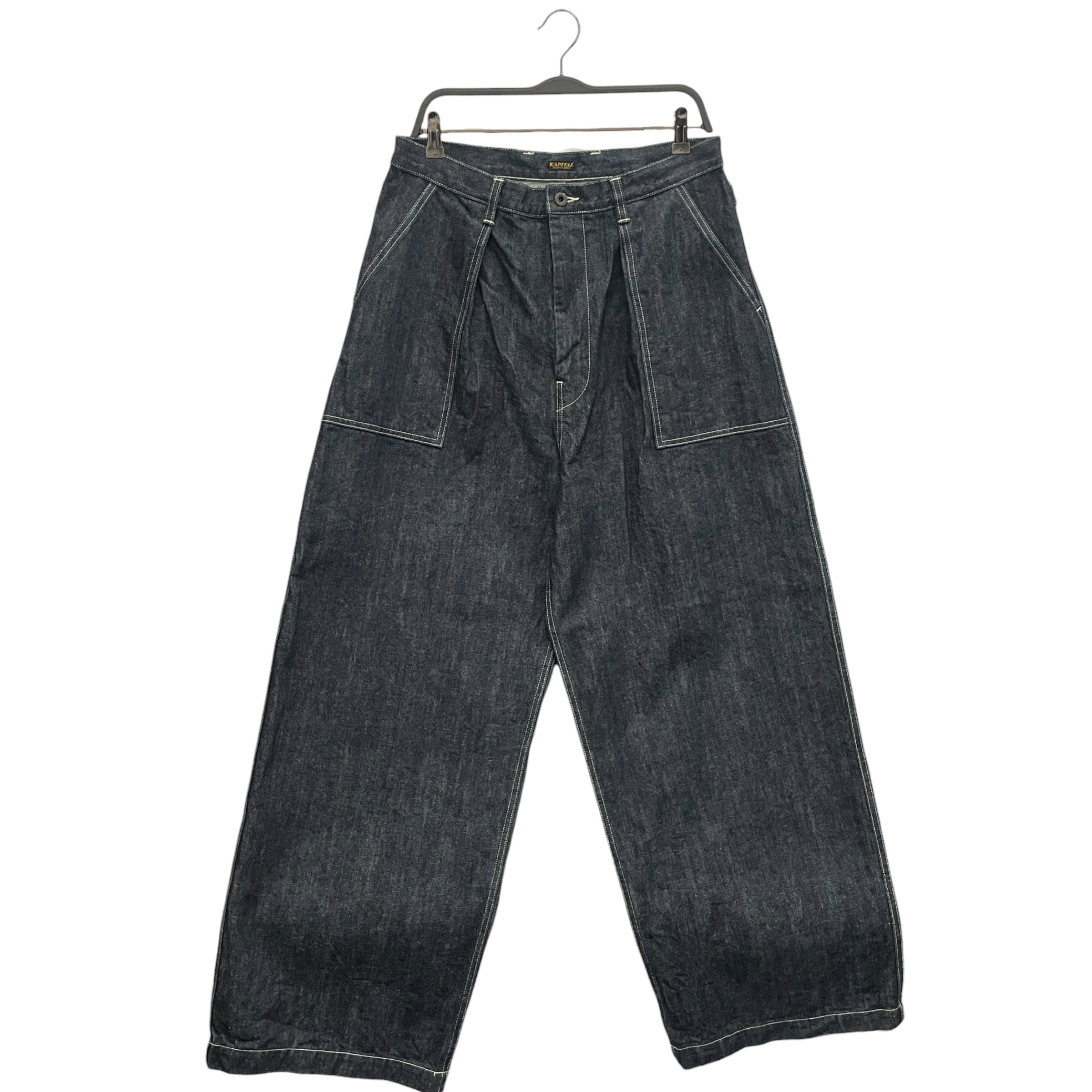 KAPITAL/Straight Pants/4/Denim/BLU/BAKER PANT view 1