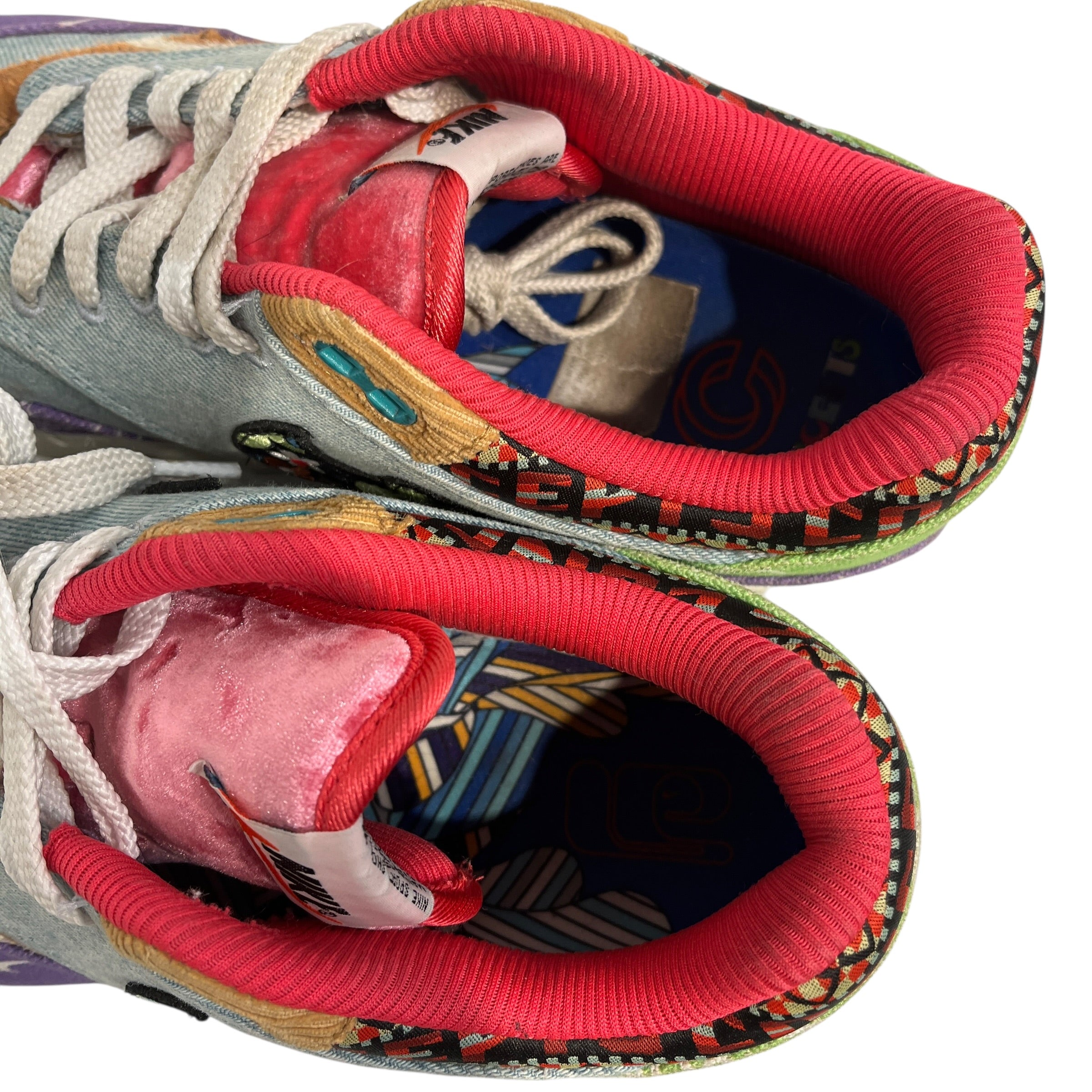 NIKE/Low-Sneakers/US 9/All Over Print/Cotton/MLT/concepts view 3