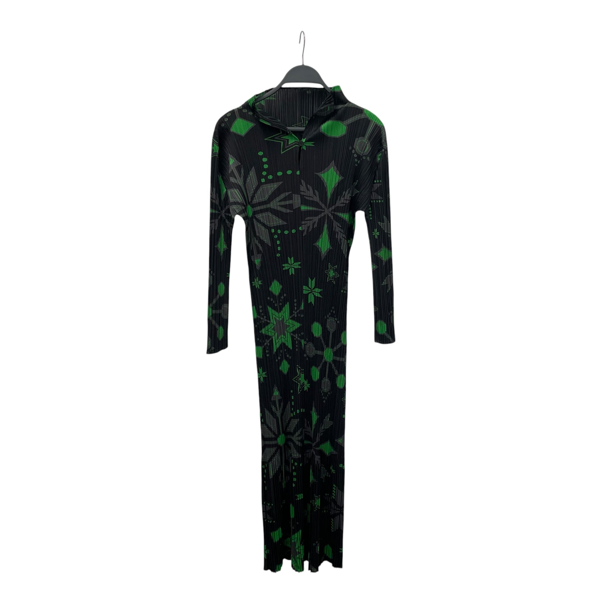 PLEATS PLEASE ISSEY MIYAKE/LS Dress/3/Multicolor/Polyester/All Over Print/PP43-JH865 view 1