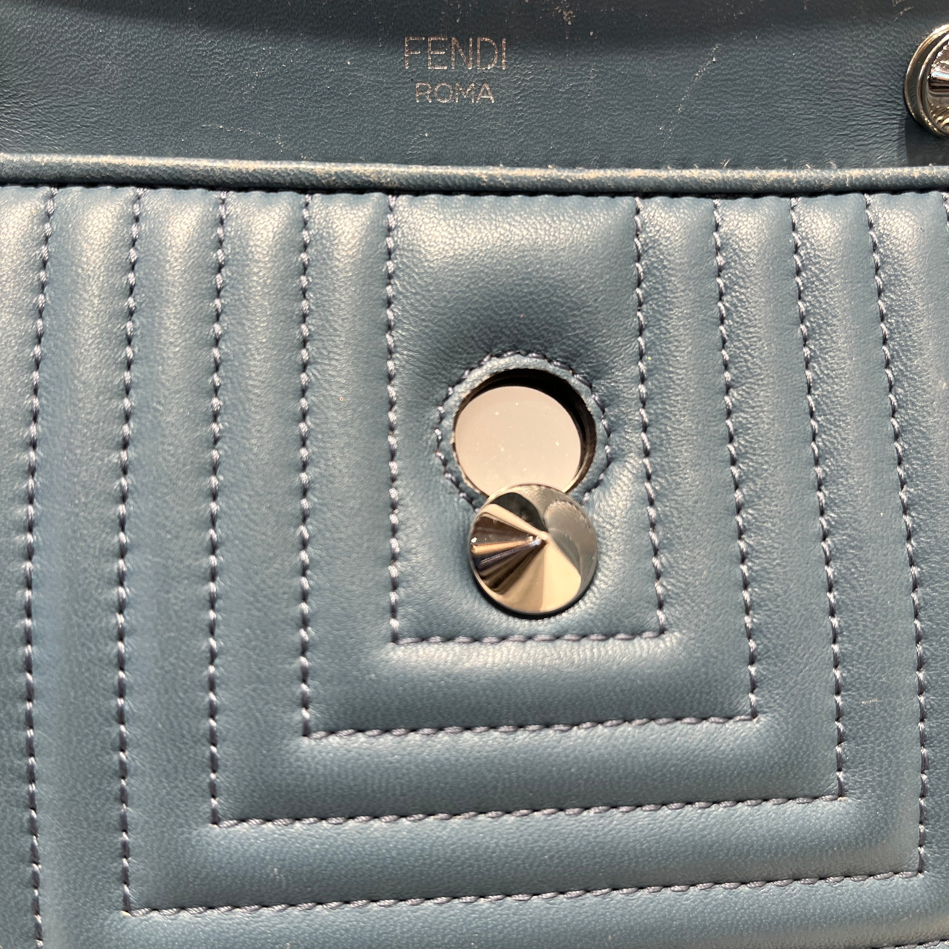 FENDI/Hand Bag/Leather/IDG/dotcom cone stud view 4