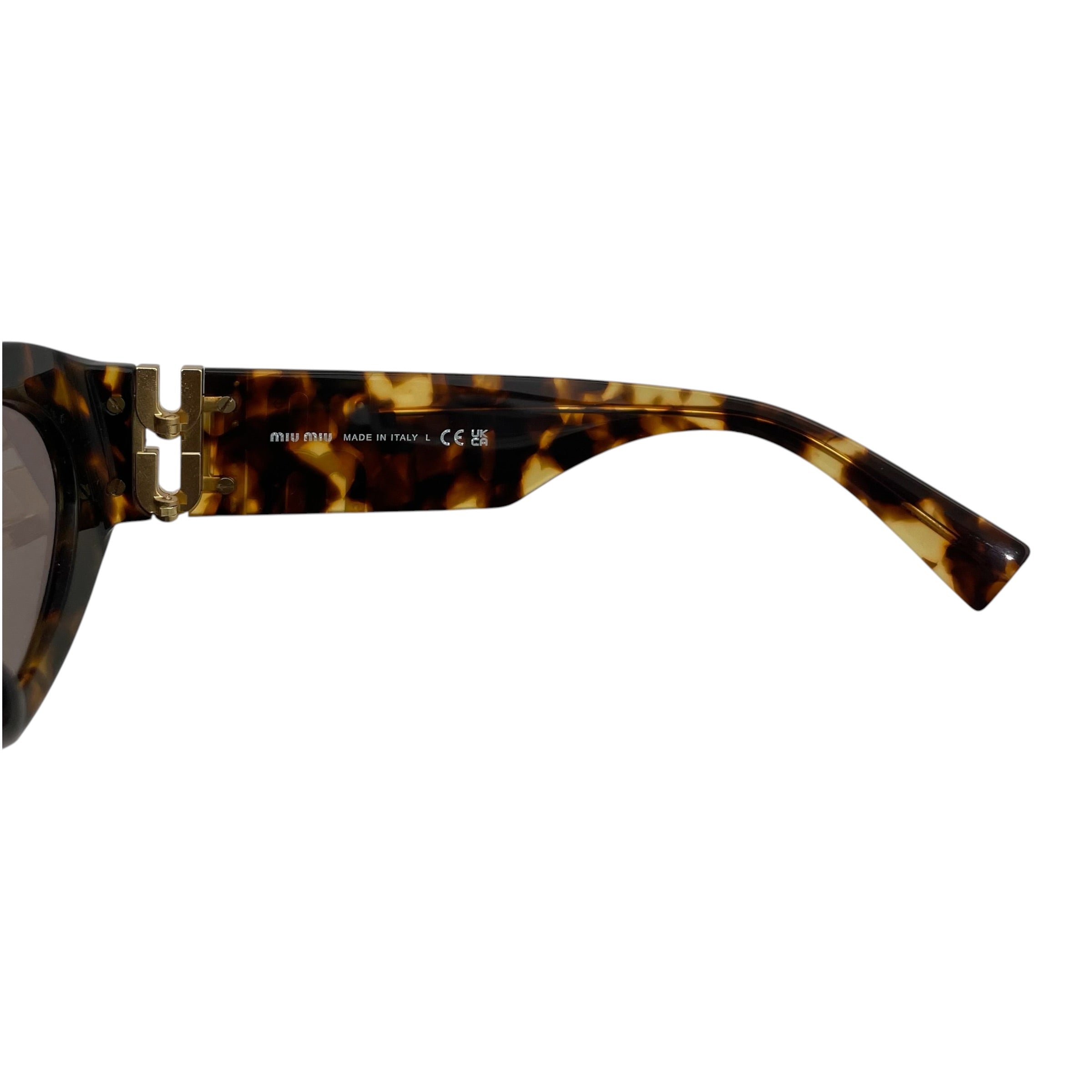 MIU MIU/Sunglasses/All Over Print/Tortoiseshell Pattern/BRW/L's/SMU11W view 5
