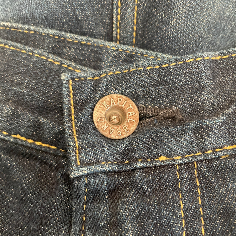 KAPITAL/Straight Pants/FREE/Denim/BLU/