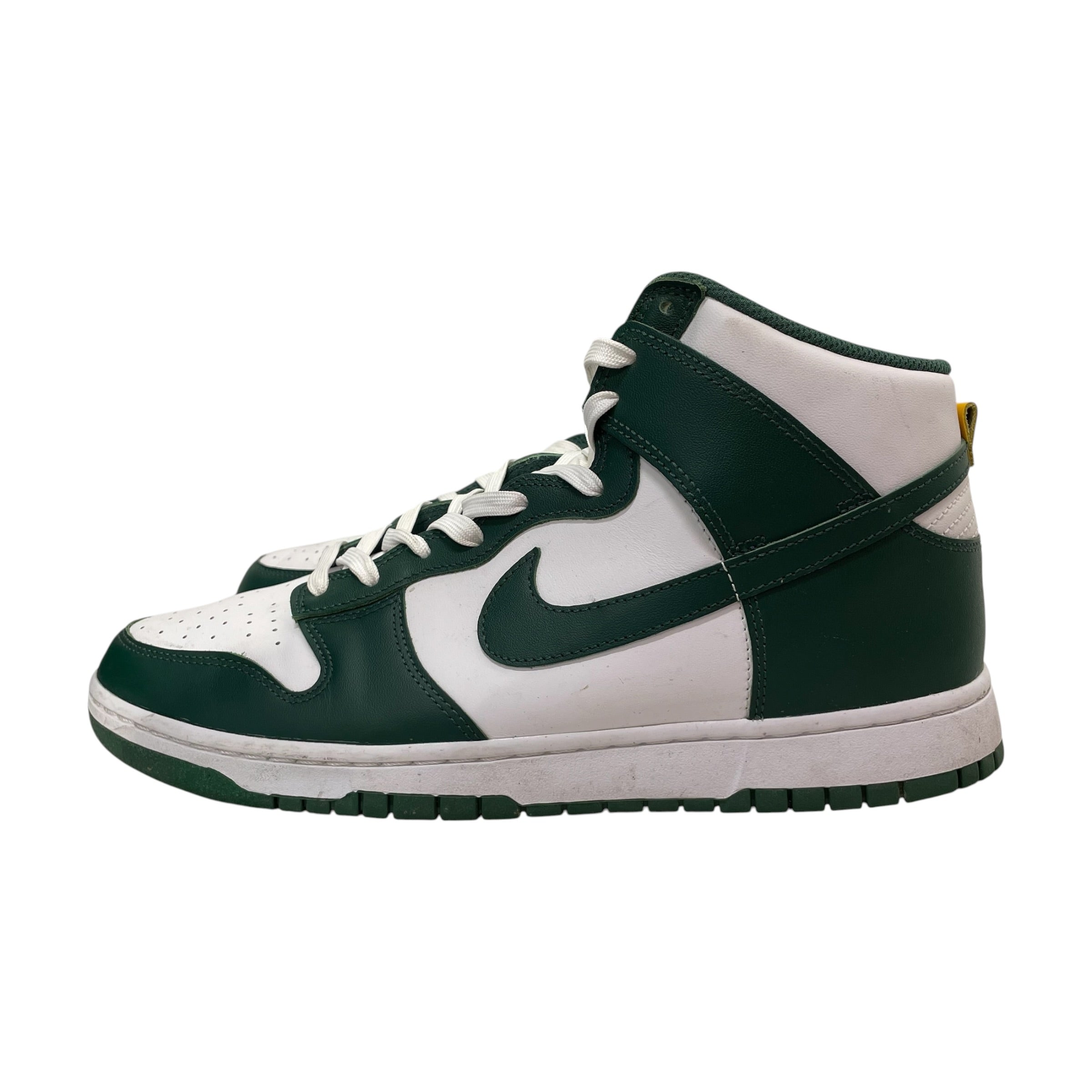 NIKE/Hi-Sneakers/US 12/Cotton/GRN/DUNK NOBLE GREEN view 6