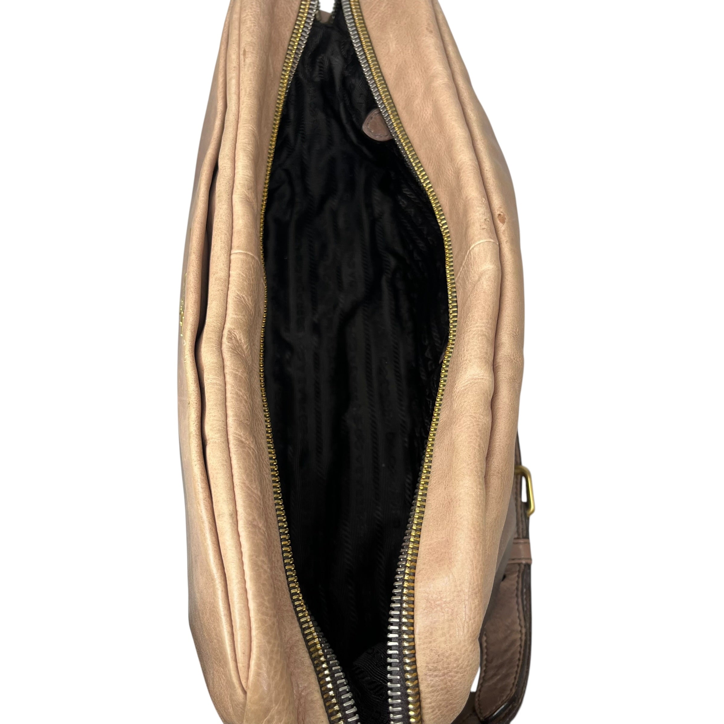PRADA/Bag/Leather/BRW/OMBRE ZIPPER BAG view 5