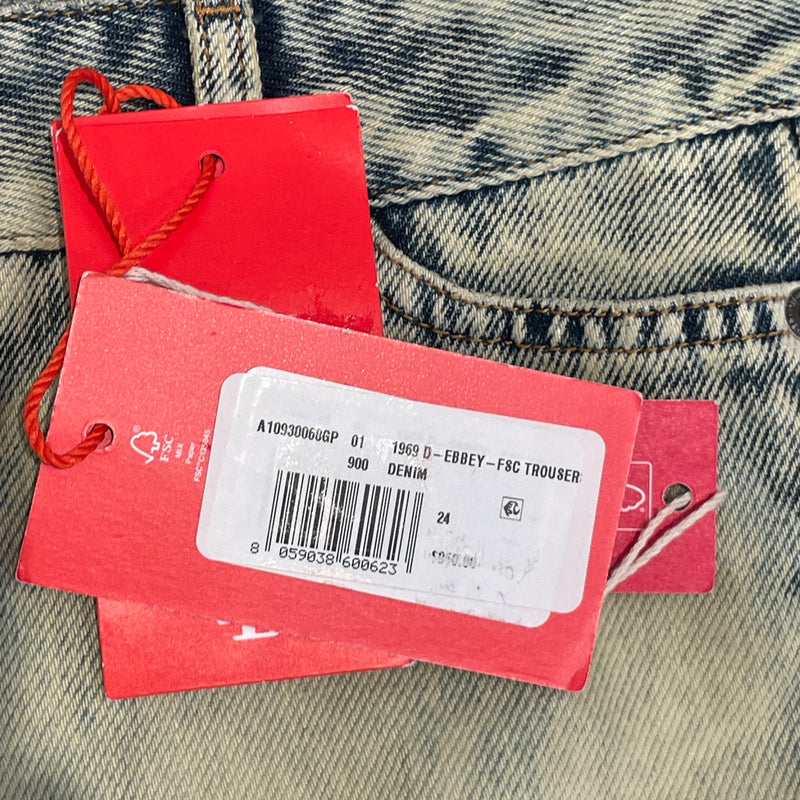 DIESEL/Bootcut Pants/24/Denim/BLU/1969 D-Ebbey Corset Waist Jean
