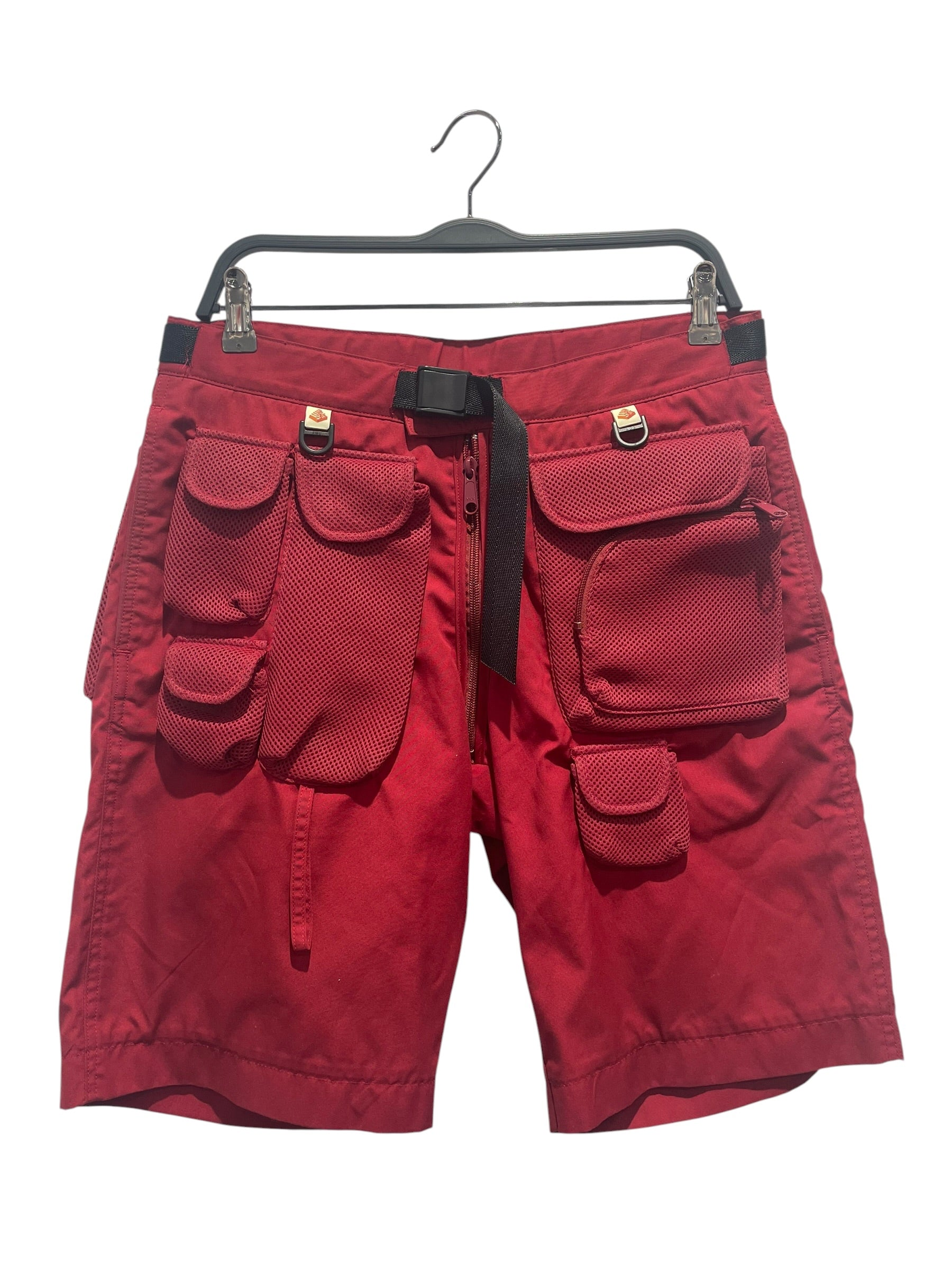 Mountain Research/Shorts/L/Nylon/RED/Multi-mesh pockets allover view 1