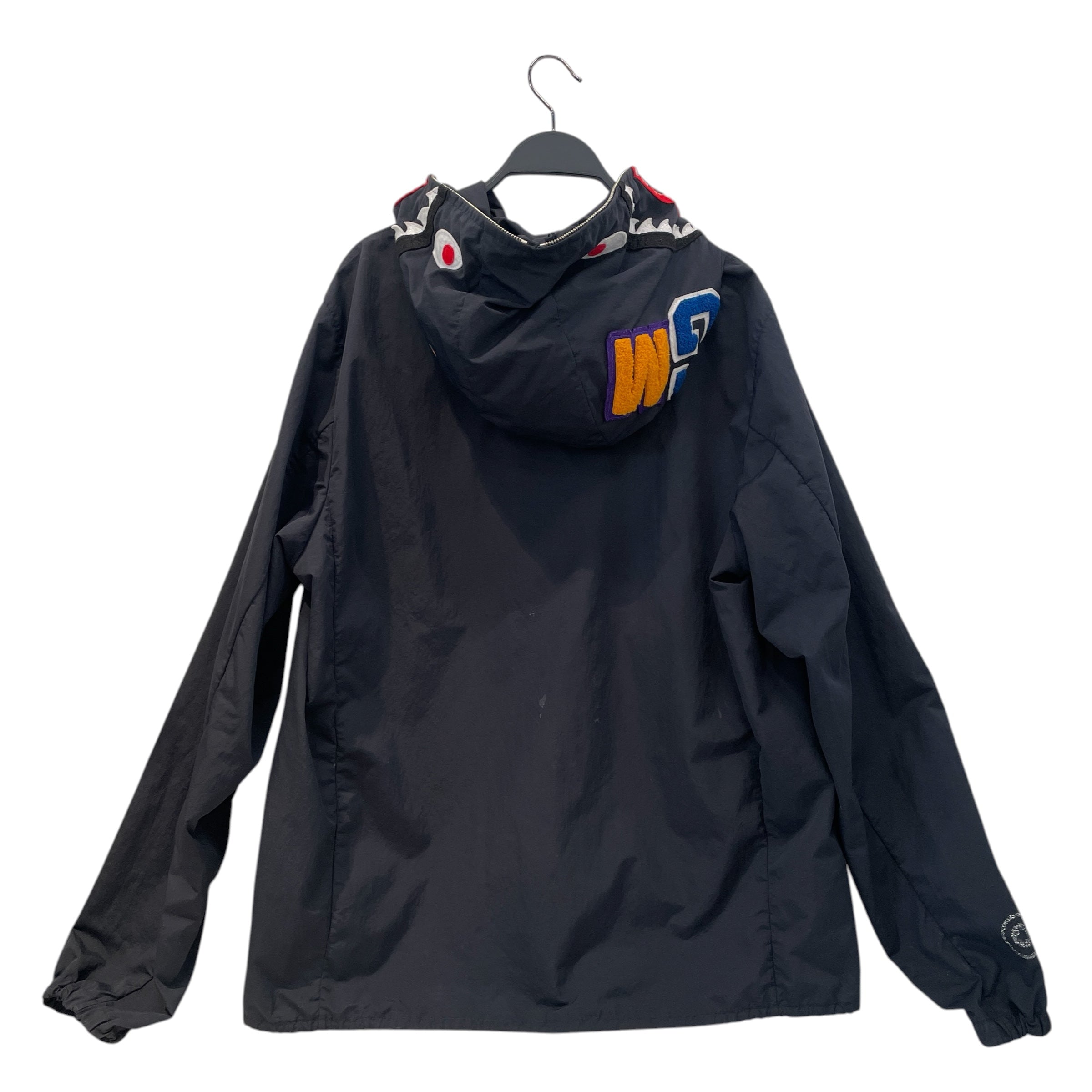 A BATHING APE/Windbreaker/XXL/Nylon/BLK/Full Tiger Zip view 2