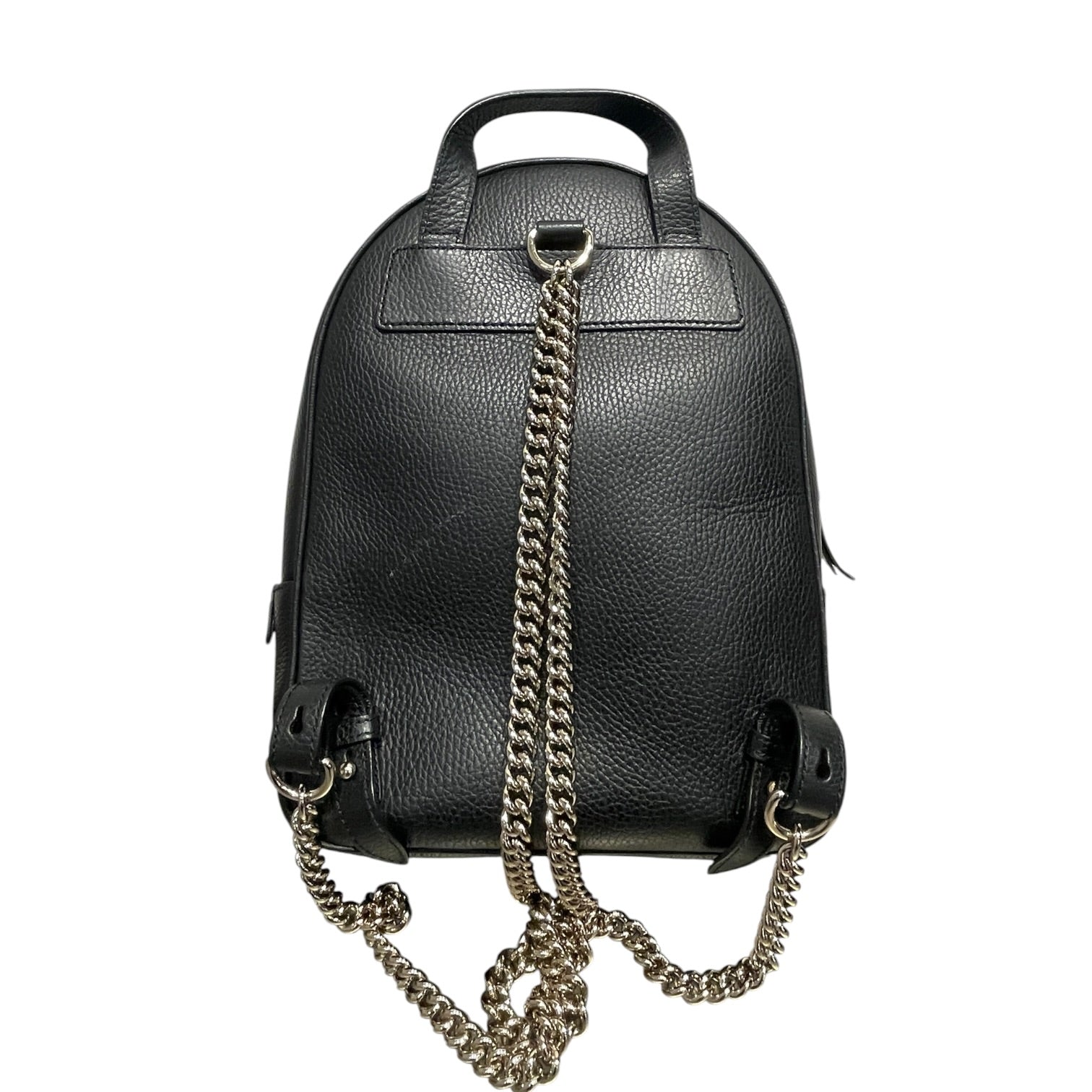 GUCCI/Backpack/Cowhide/BLK/Soho chain backpack view 2