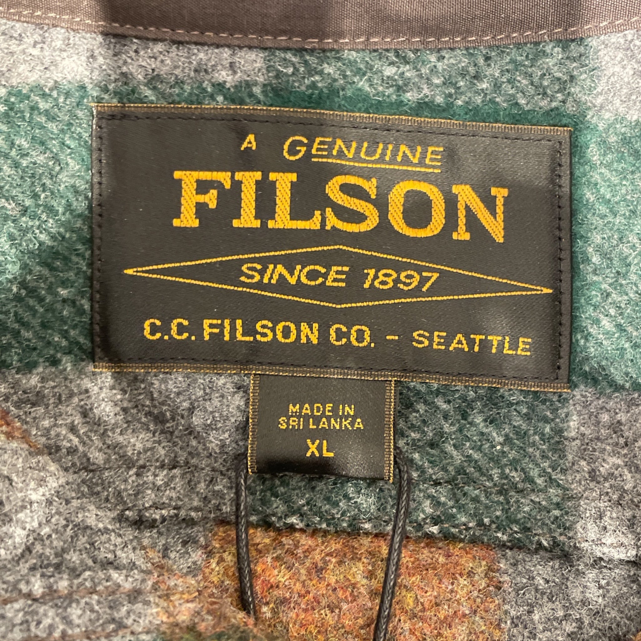 FILSON/Coverall/XL/Wool/MLT/Mackinaw Wool Jacket view 3