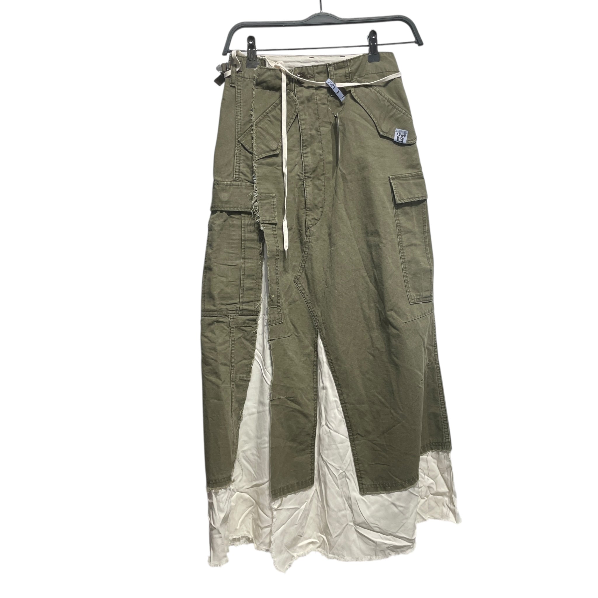MIHARA YASUHIRO/Long Skirt/36/Cotton/KHK/ view 1