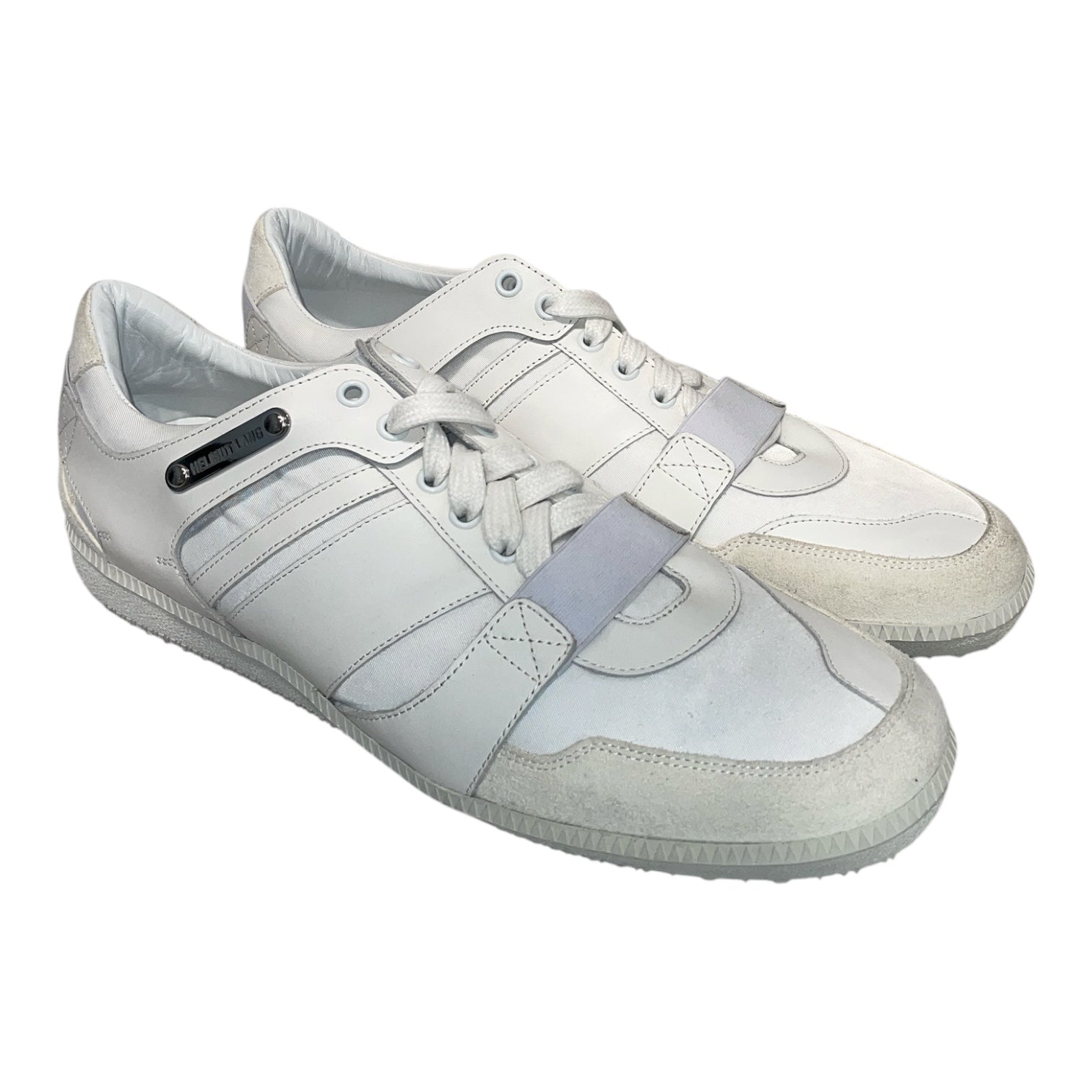 Helmut Lang/Low-Sneakers/US 13/Leather/WHT/HL TRAINERS view 1