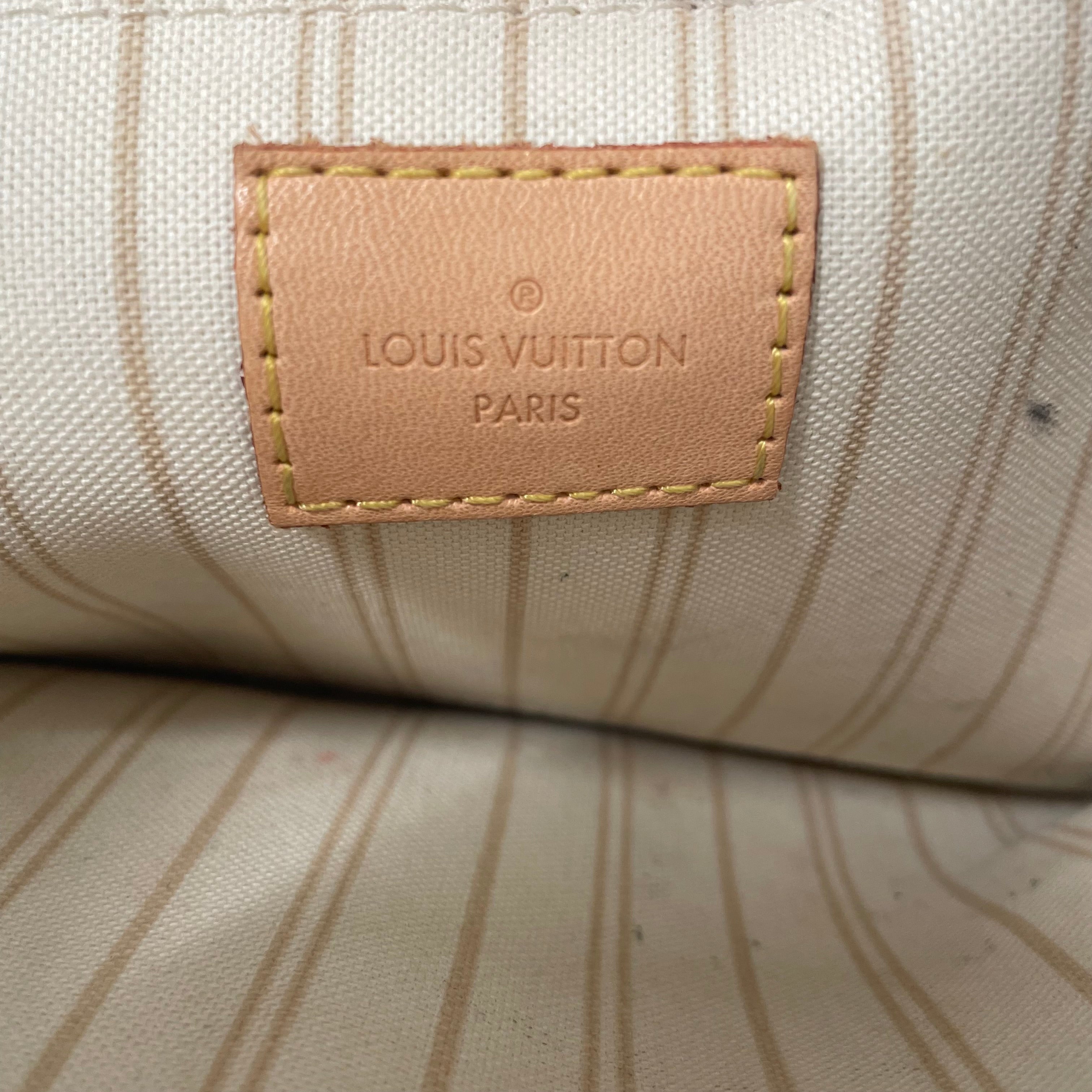 LOUIS VUITTON/Pouch/Monogram/Leather/CRM/CREAMPOUCHETTE view 4