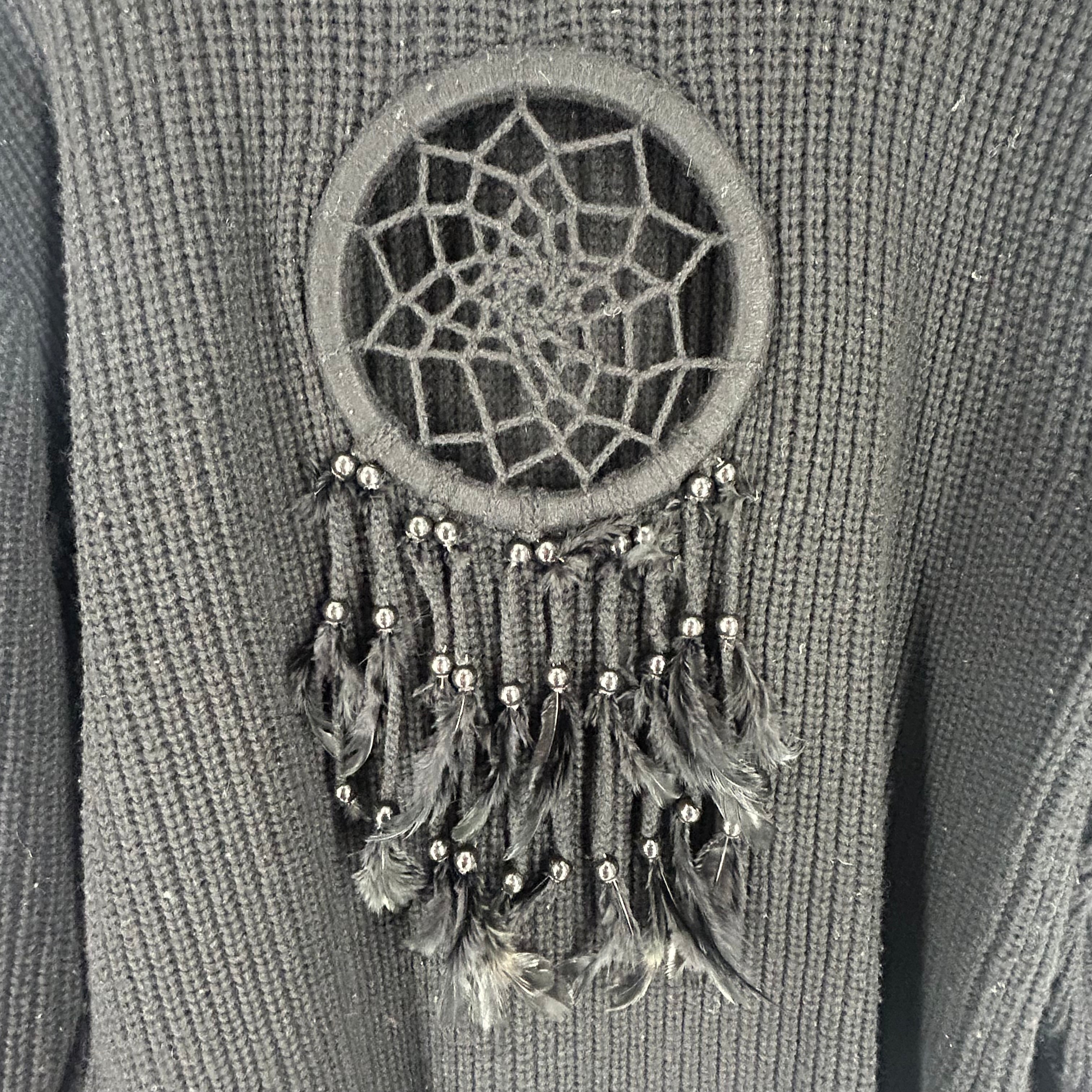 doublet/Heavy Sweater/S/Wool/BLK/DREAM CATCHER view 5