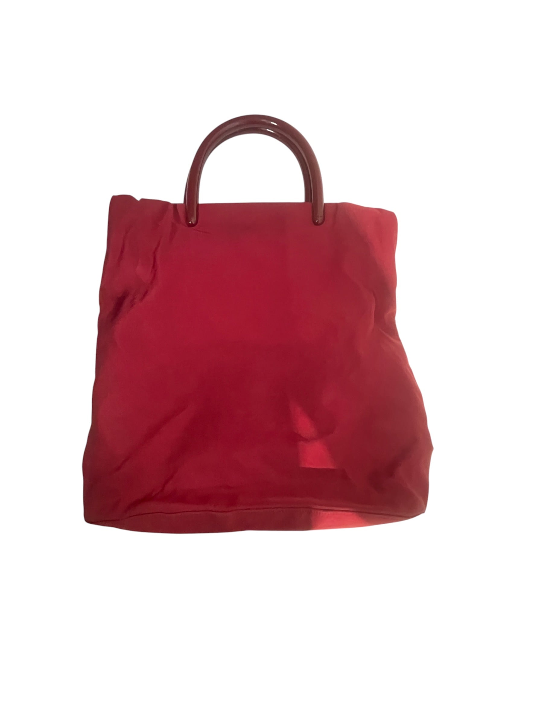 PRADA/Tote Bag/Nylon/RED/CH89GV6 view 2