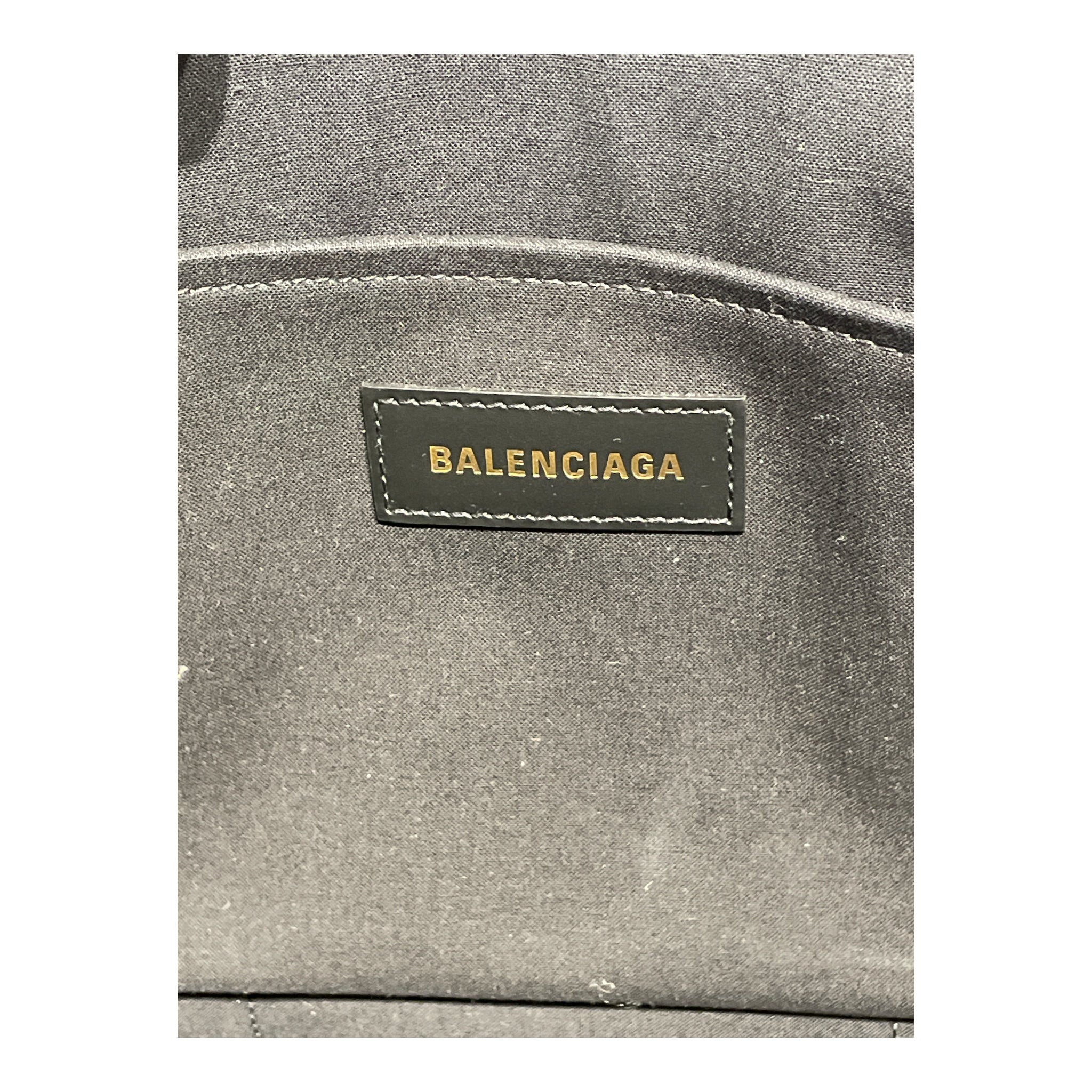 BALENCIAGA/Tote Bag/Cotton/WHT/ BALENCIAGA/TOTE view 3