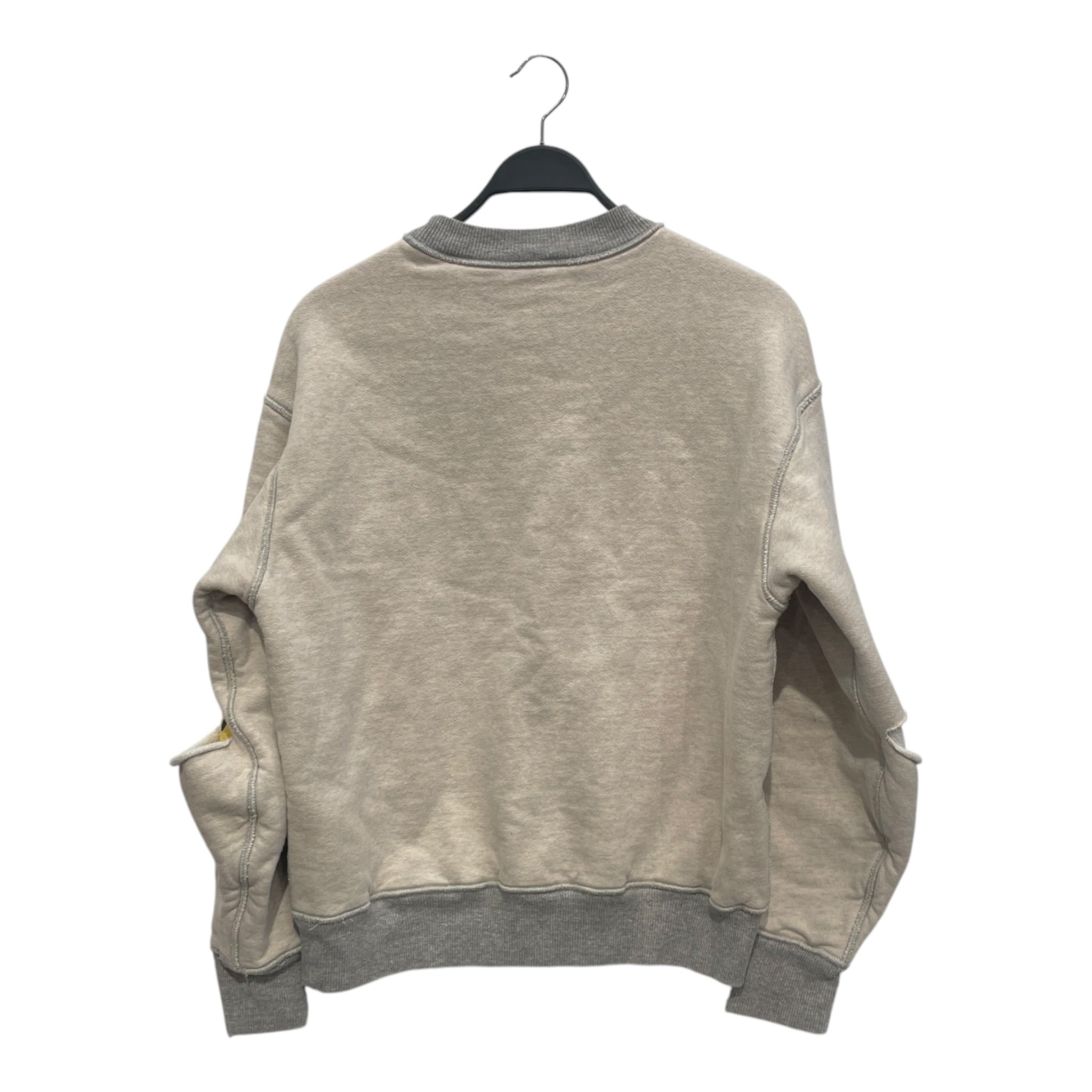 KAPITAL/Sweater/2/Cotton/GRY/SMILEY BUNNY ELBOW SLICE view 2