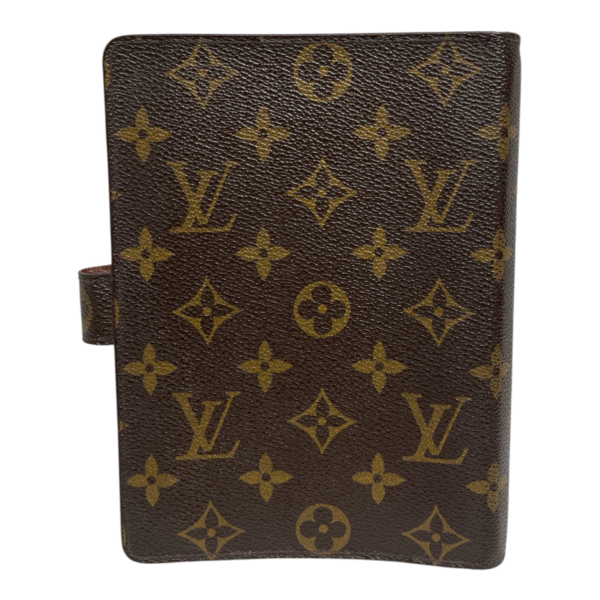 LOUIS VUITTON/Planner Cover/Monogram/BRW/Medium Ring Agenda Cover view 2