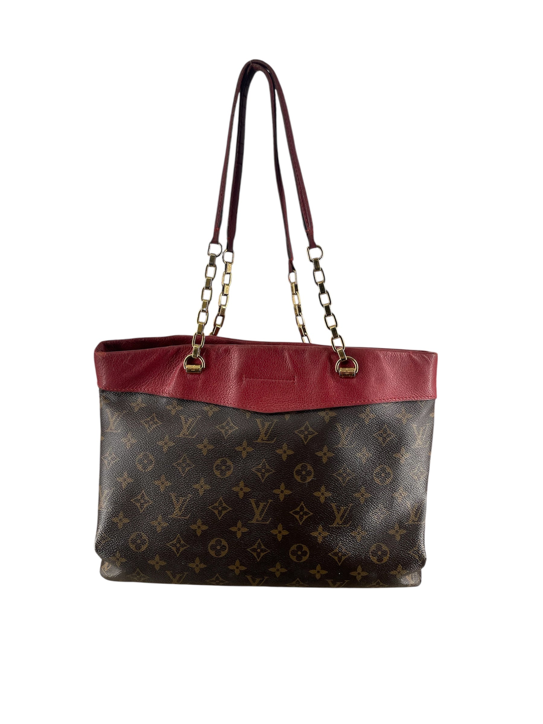 LOUIS VUITTON/Tote Bag/Monogram/Leather/BRW/MONOGRAM PALLAS SHOPPER view 2