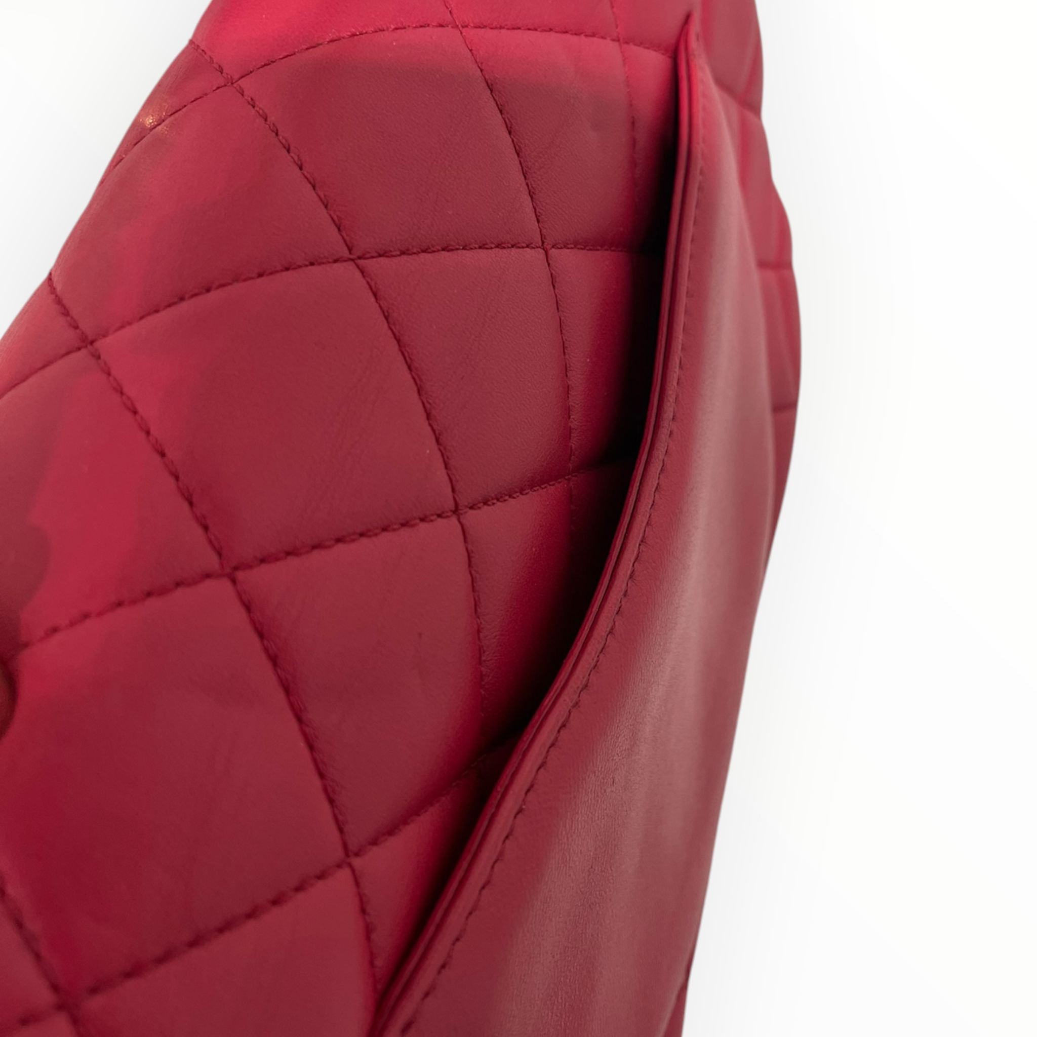 CHANEL/Bag/Leather/PNK/CARRY CHIC FLAP BAG view 3