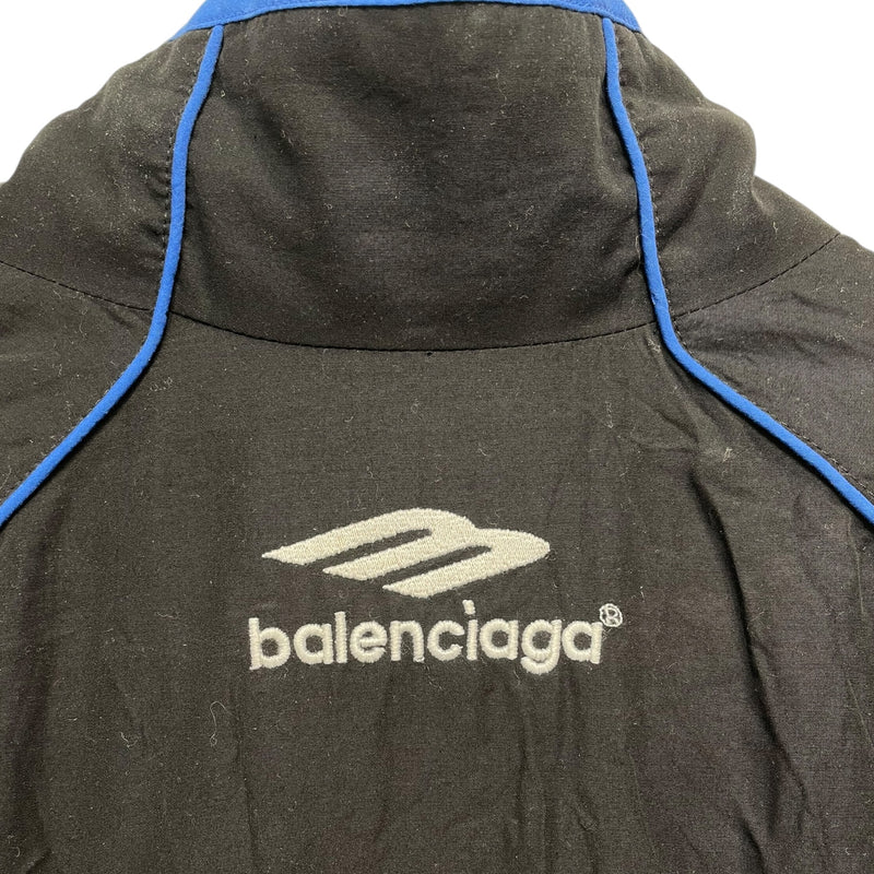 BALENCIAGA/Windbreaker/2/Nylon/BLK/Graphic/3B ZIP UP JACKET