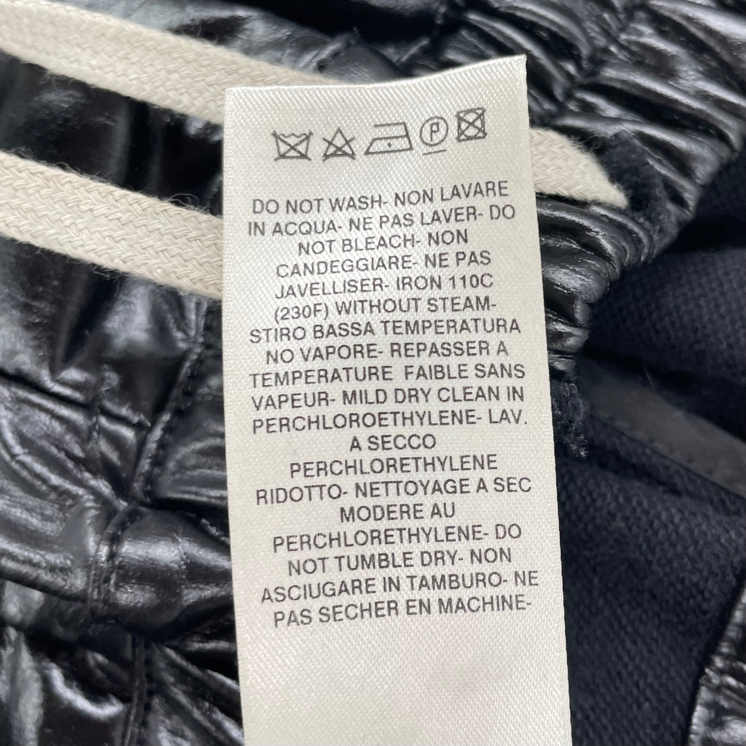 Rick Owens/Pants/XS/Faux Leather/BLK/ view 4